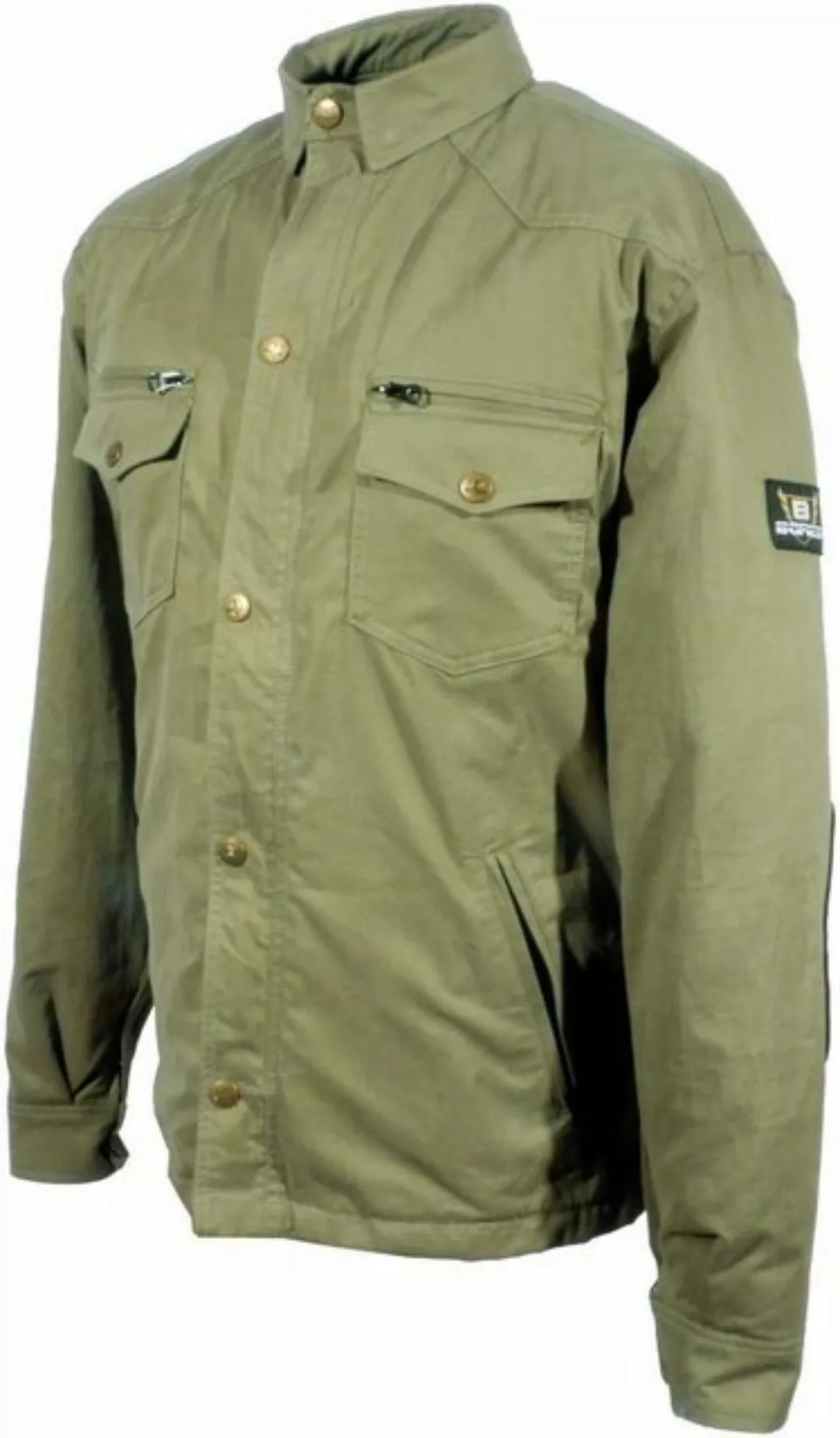 Bores Motorradjacke Military Jack Olive Motorrad Hemd günstig online kaufen