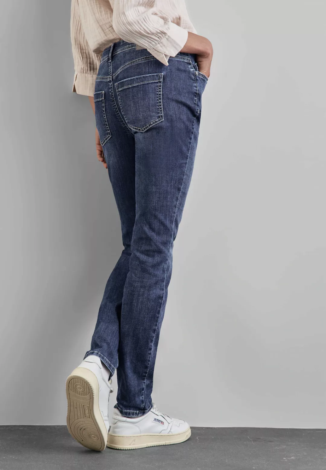 STREET ONE Comfort-fit-Jeans, High Waist günstig online kaufen