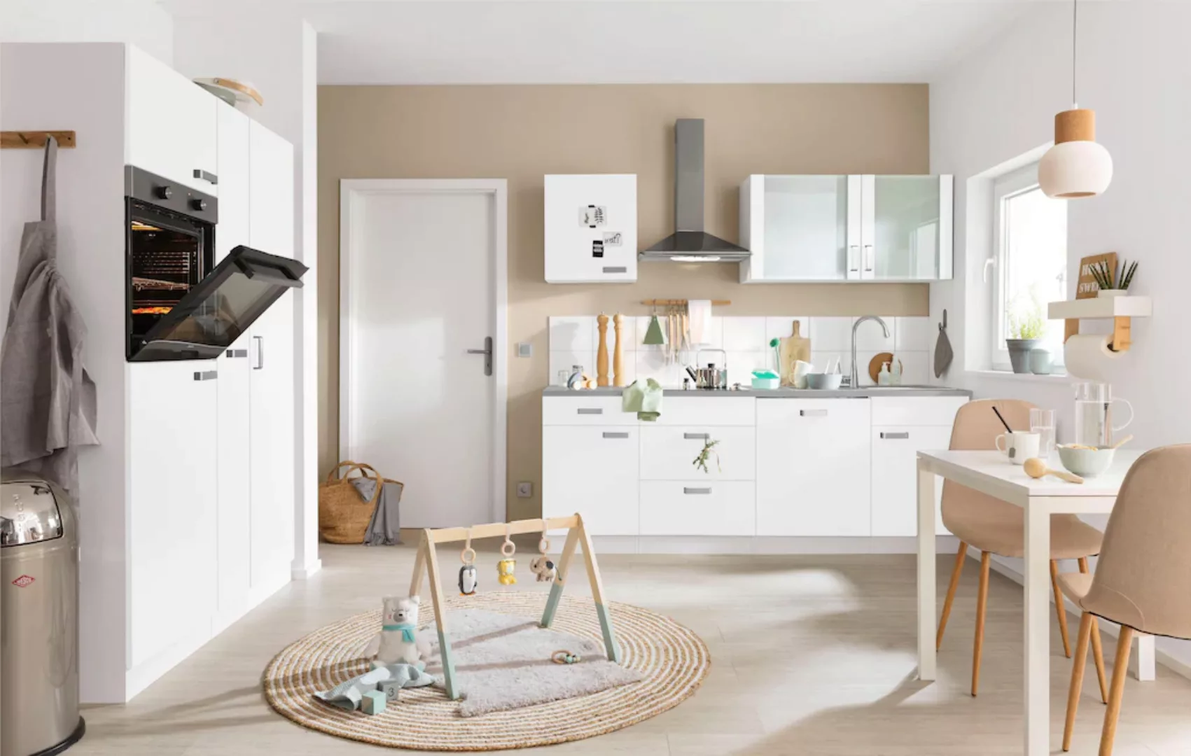 wiho Küchen Küchenzeile »Husum«, ohne E-Geräte, Breite 360 cm günstig online kaufen