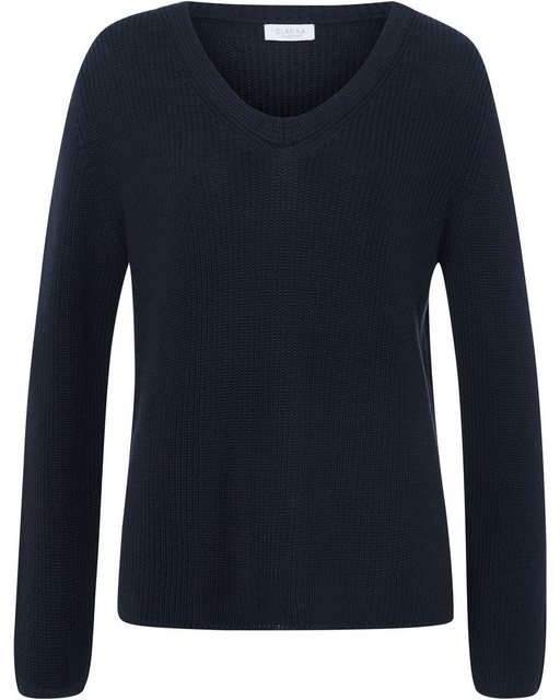 Clarina Strickpullover V-Pullover günstig online kaufen