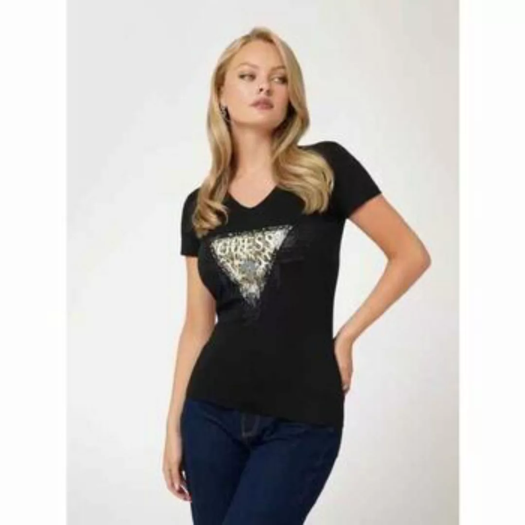 Guess  T-Shirts & Poloshirts W4BI18 J1314-JBLK günstig online kaufen