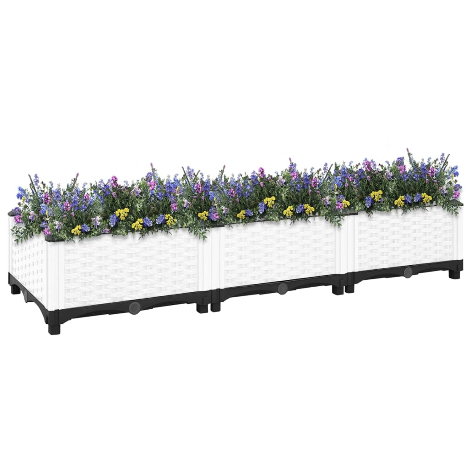 vidaXL Hochbeet 120x40x23 cm Polypropylen 1634558 günstig online kaufen