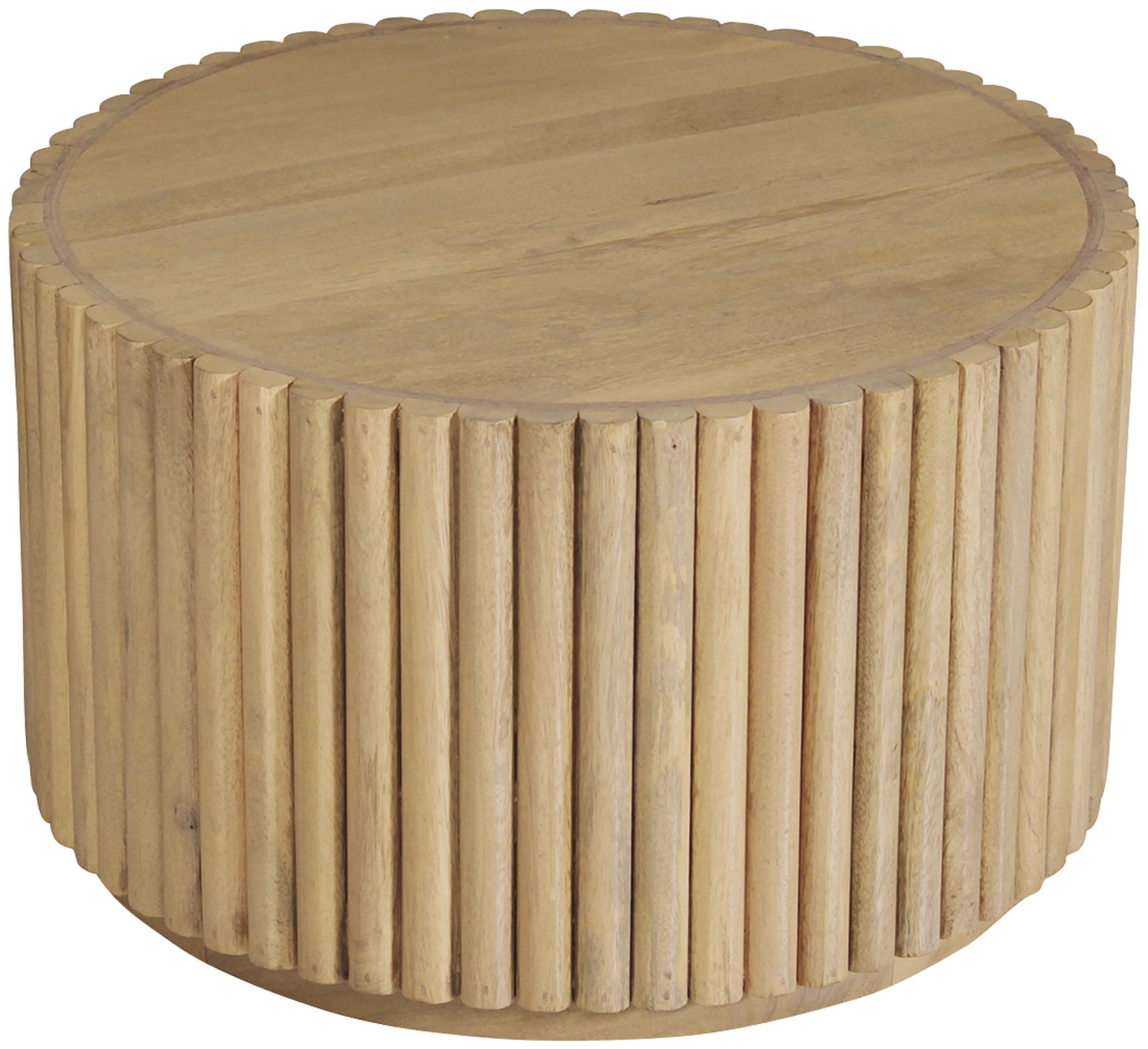 TOM TAILOR HOME Couchtisch "T-RIBBED SIDE TABLE LARGE", im extravaganten Ri günstig online kaufen