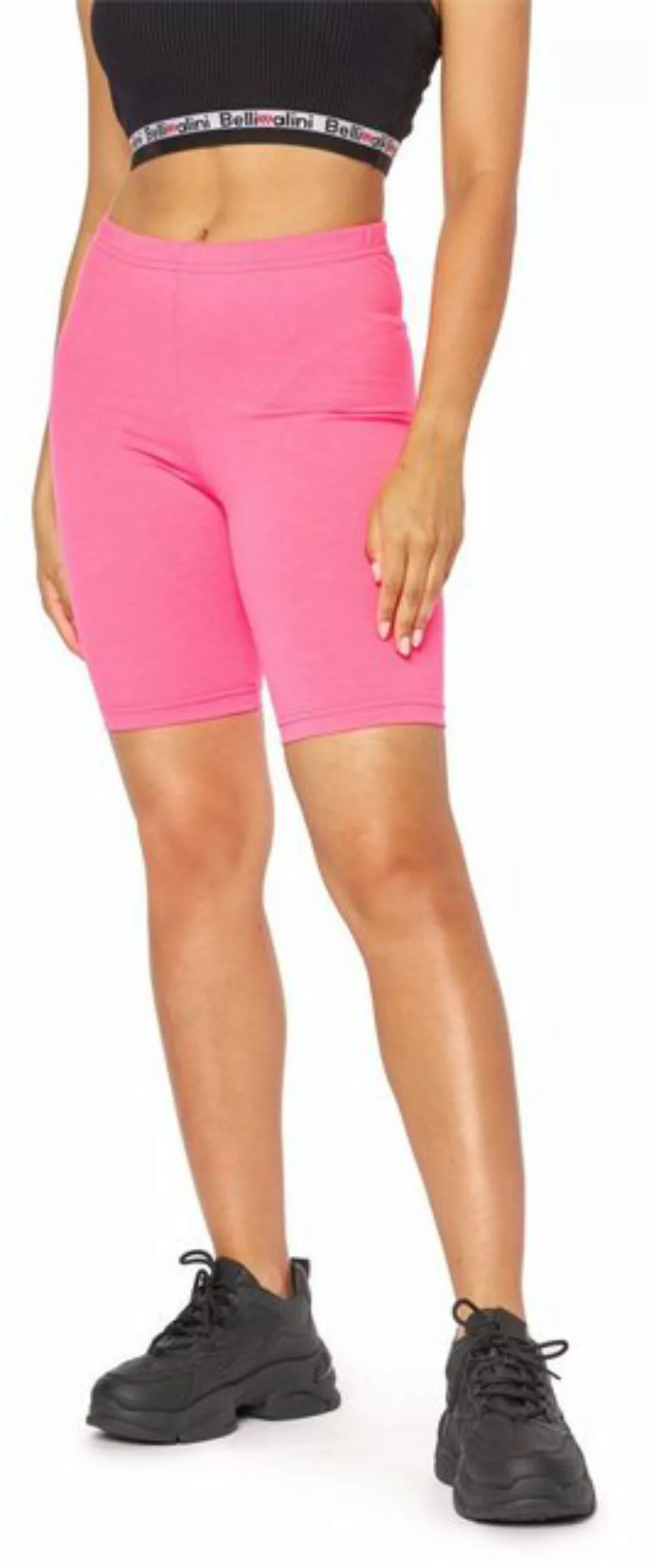 Bellivalini Leggings Damen Neon Shorts Kurze Radlerhose Jogginghose BLV50-3 günstig online kaufen
