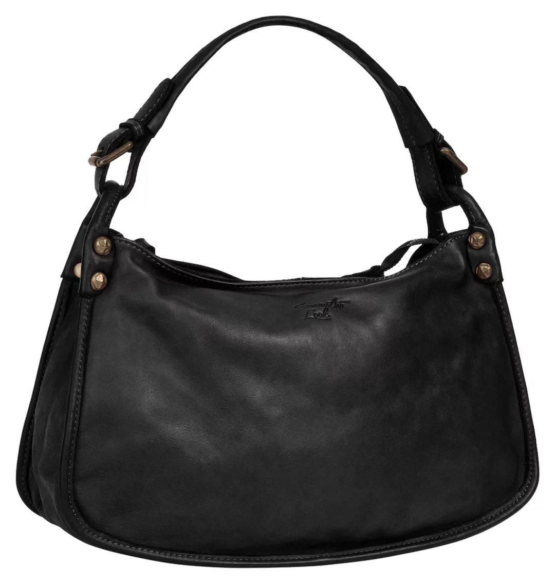 Samantha Look Henkeltasche, echt Leder, Made in Italy günstig online kaufen