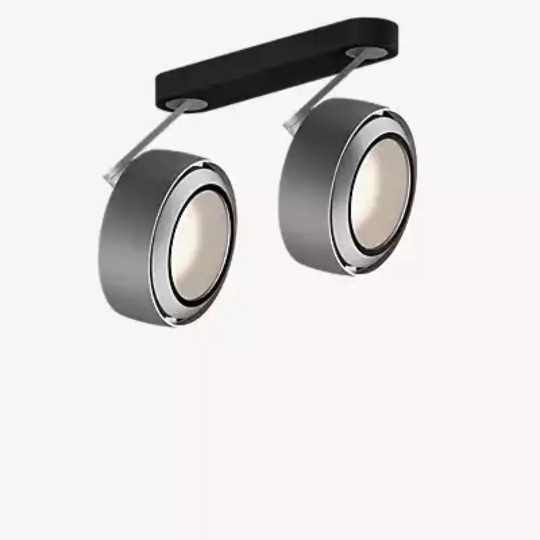 Occhio Più R Alto 3d Doppio Volt S60 Strahler LED 2-flammig, Kopf chrom mat günstig online kaufen