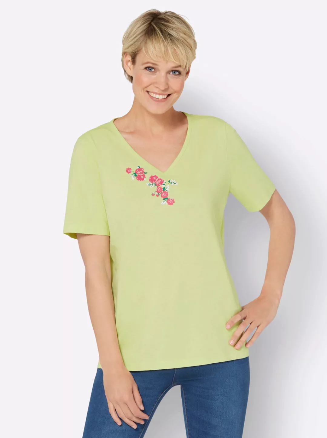 Classic Basics V-Shirt "V-Shirt", (1 tlg.) günstig online kaufen
