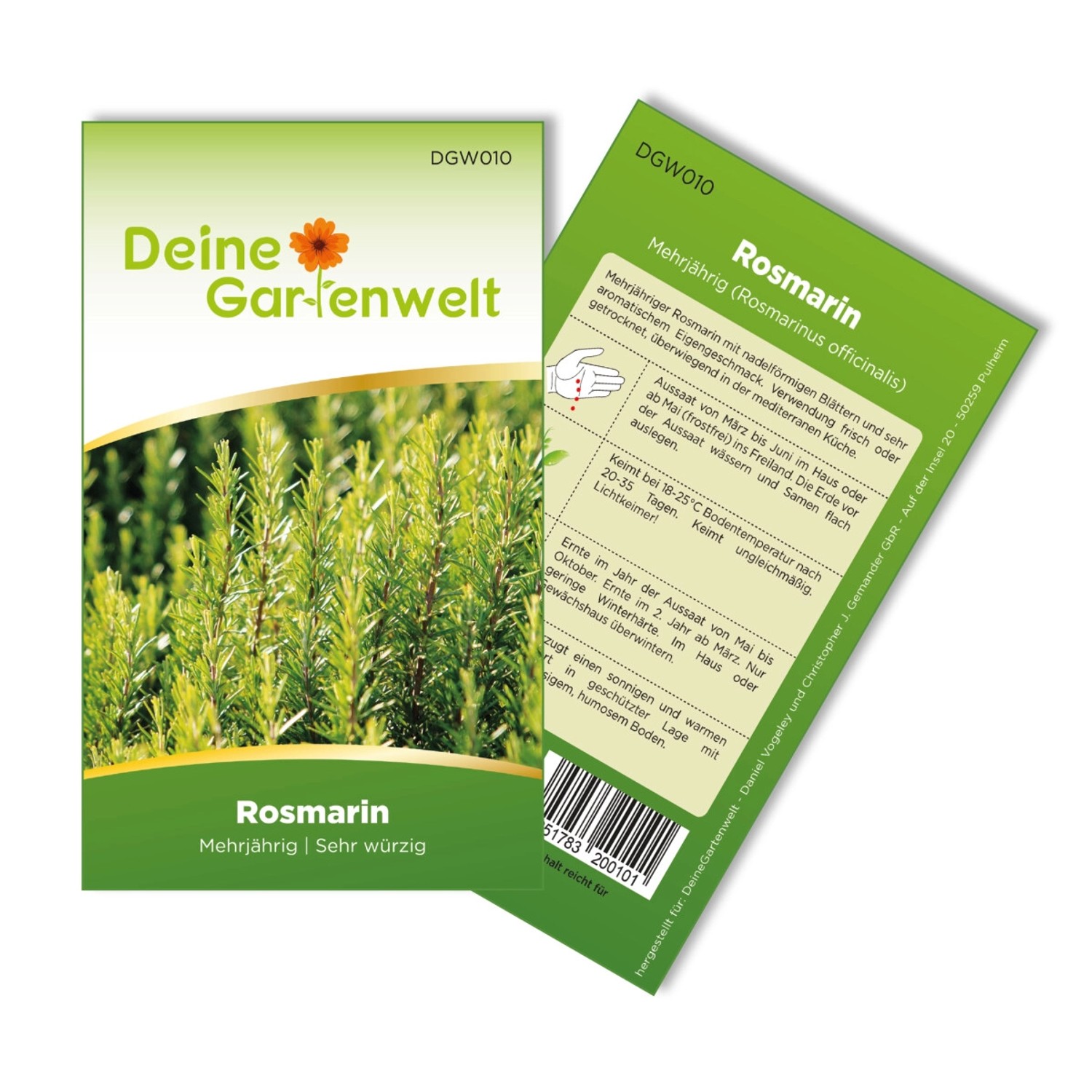 Deine Gartenwelt Rosmarin Samen günstig online kaufen