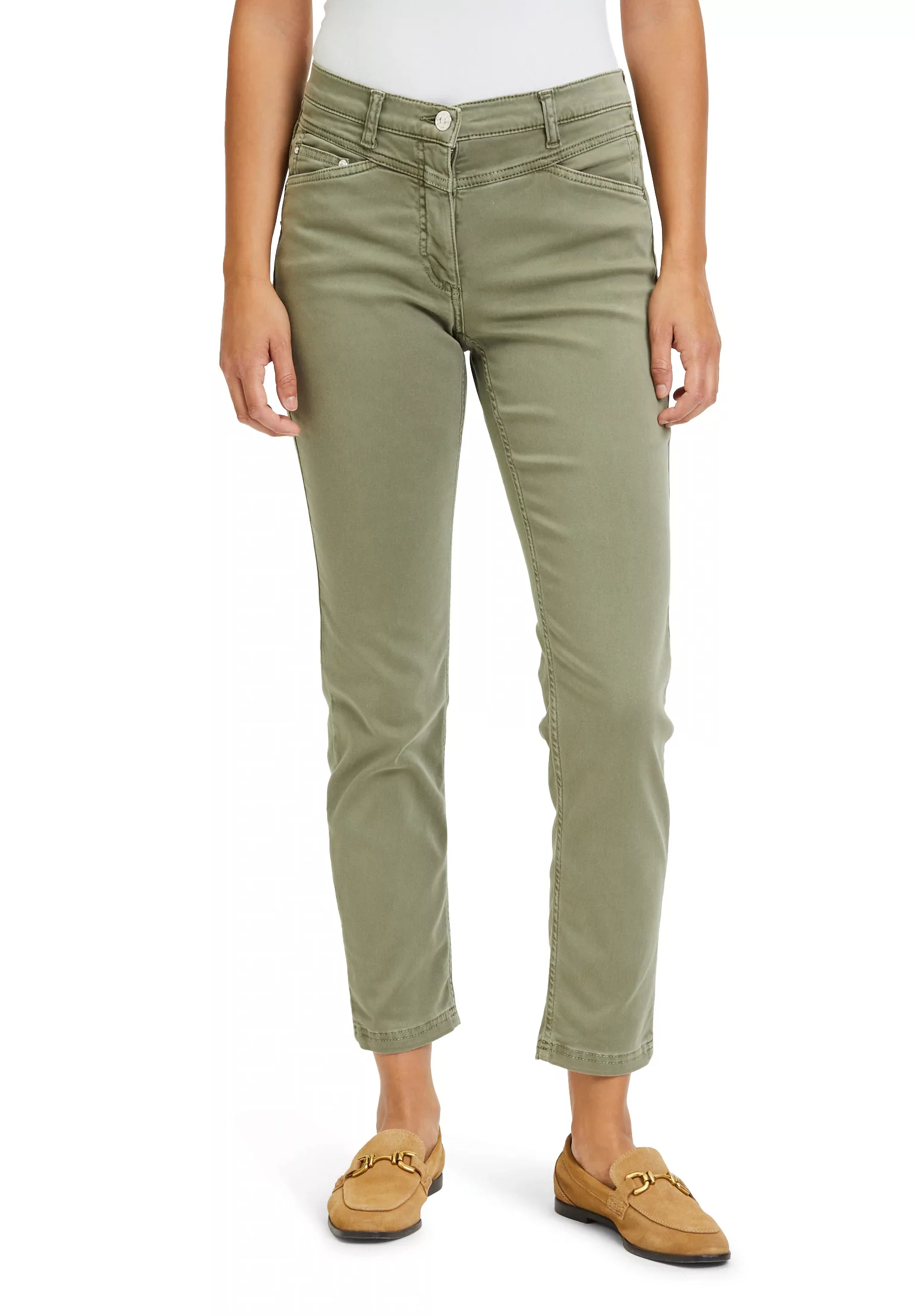 Betty Barclay Stoffhose "Betty Barclay Casual-Hose Slim Fit", Passenabtrenn günstig online kaufen