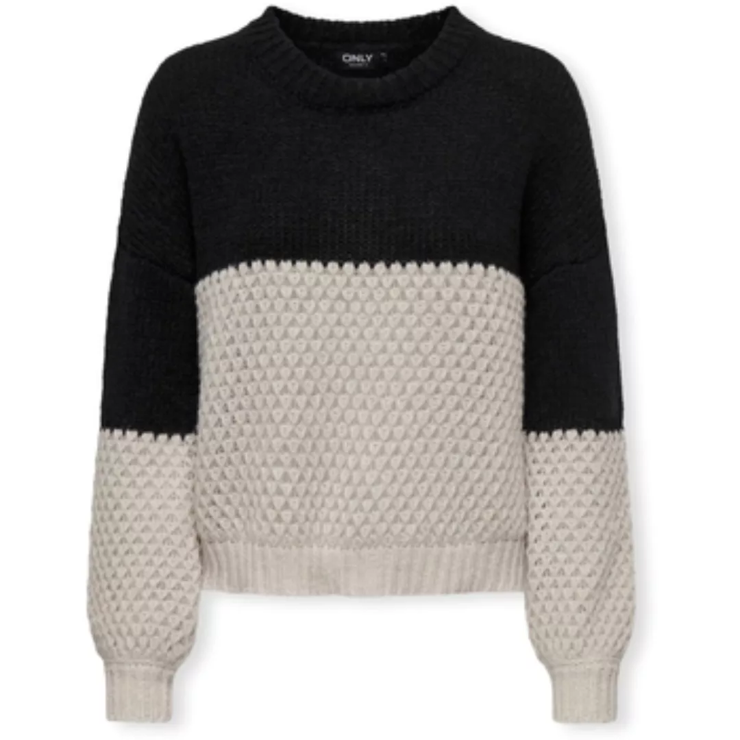 Only  Pullover Rose Life Knit - Black/Pumice günstig online kaufen