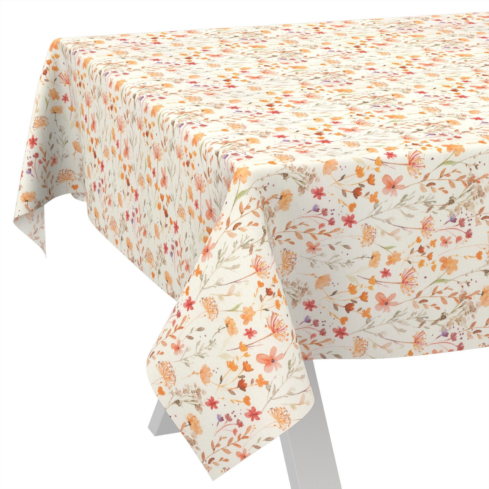 ANRO Tischdecke abwaschbar LANA Alessia-Wildblumen (Einzelstück günstig online kaufen