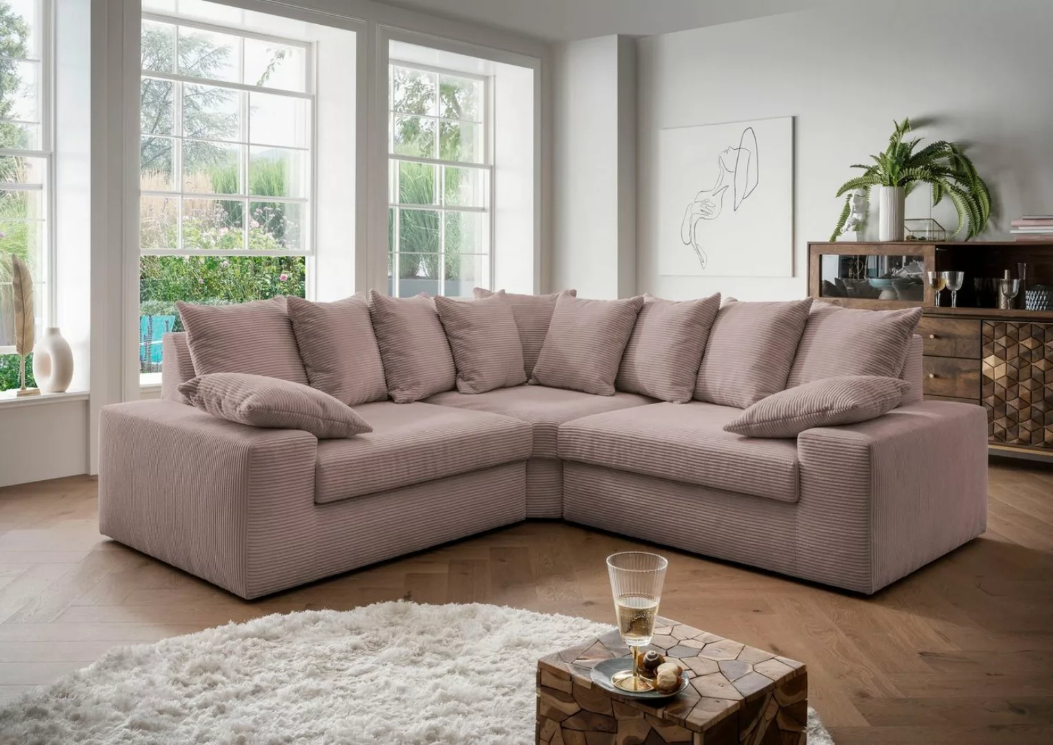 INOSIGN Ecksofa "Sassari L-Form" günstig online kaufen