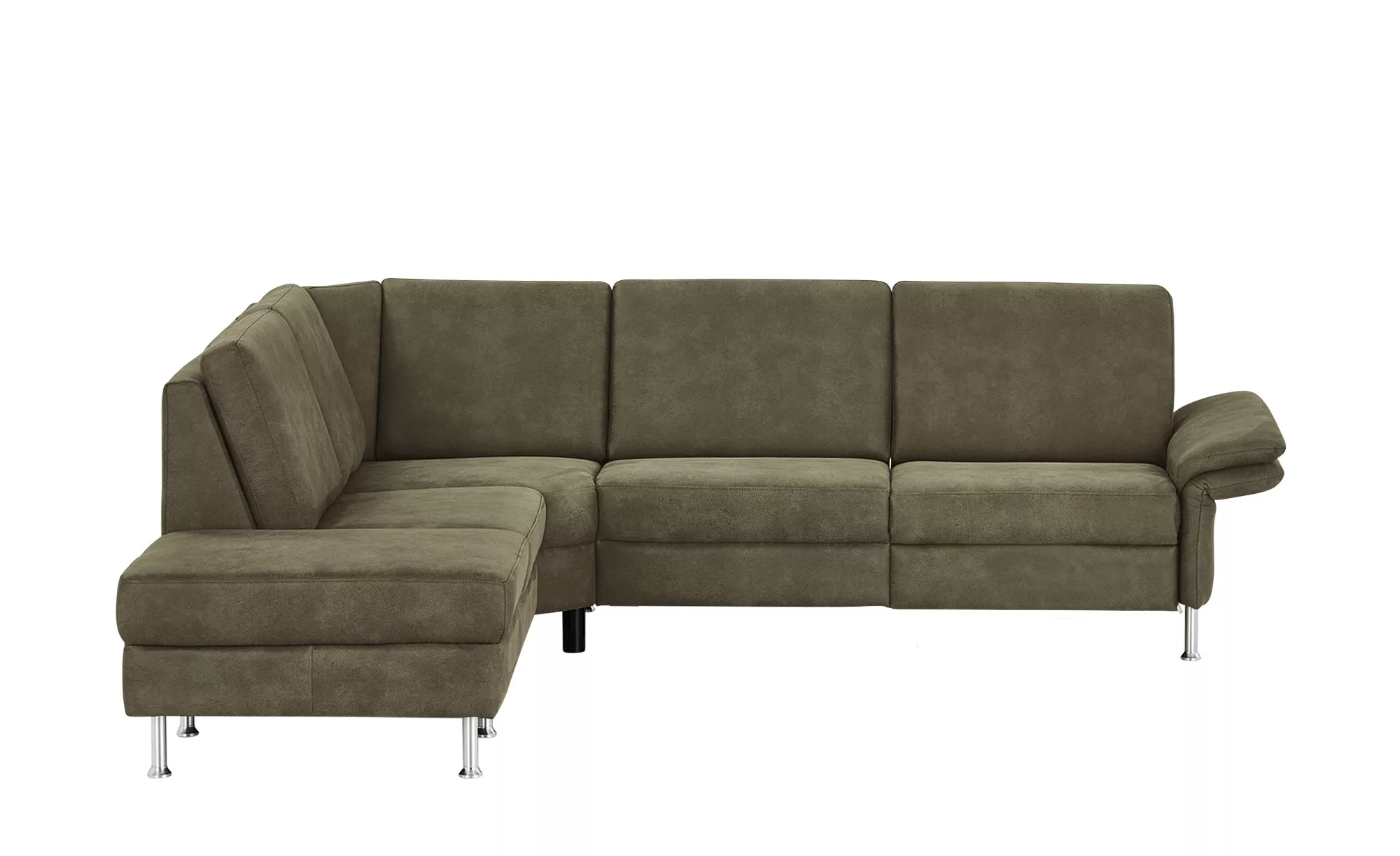 Diva Ecksofa - grün - 102 cm - Polstermöbel > Sofas > Ecksofas - Möbel Kraf günstig online kaufen