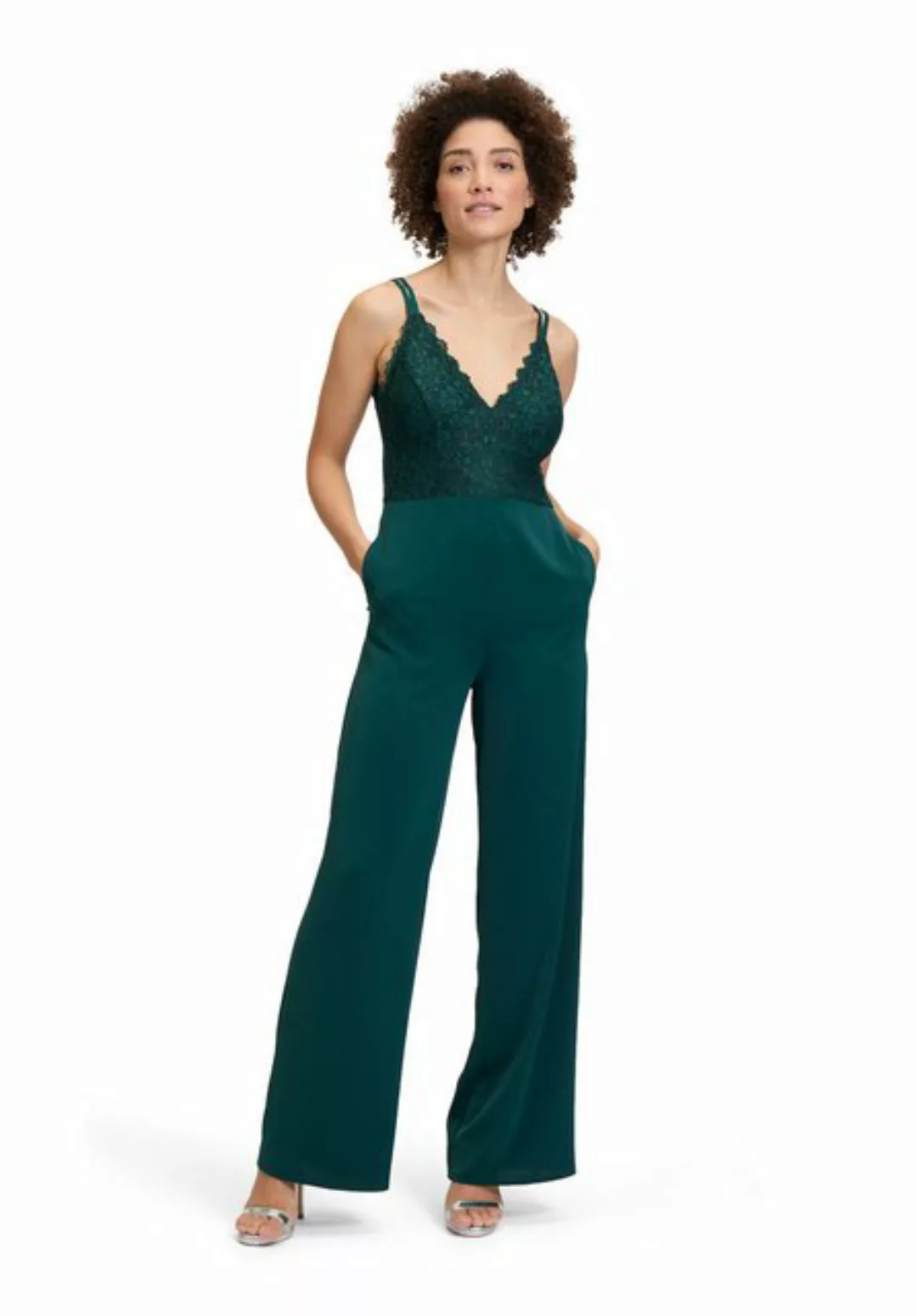 Vera Mont Overall "Vera Mont Jumpsuit mit Spitze", (1 tlg.), Spitze günstig online kaufen