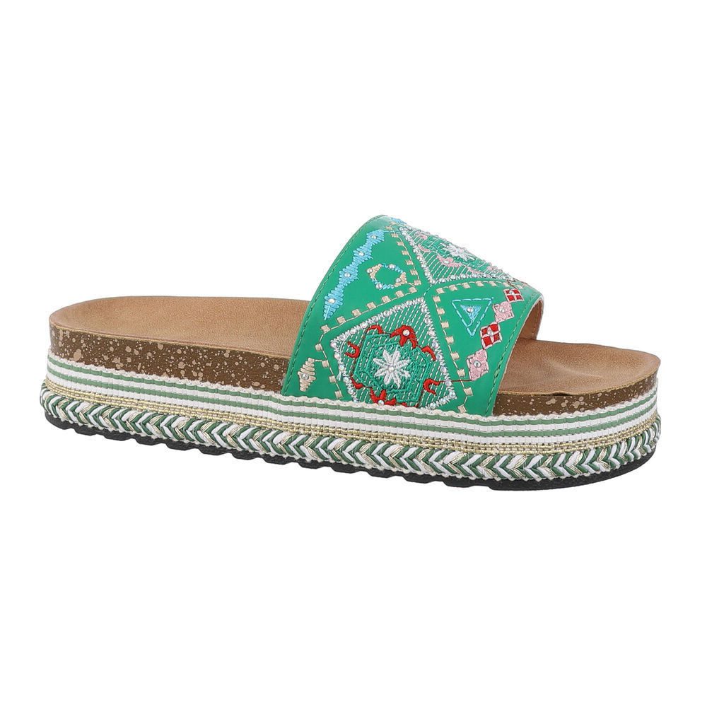 Ital-Design Damen Mules Freizeit Plateausandaletten (86594142) günstig online kaufen