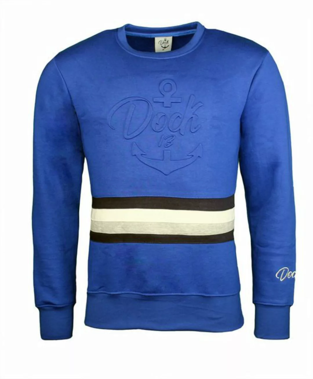 Dock13 Sweatshirt Dock13 Sweatshirt „Zinnowitz“ im maritimen Style "Dunkelb günstig online kaufen