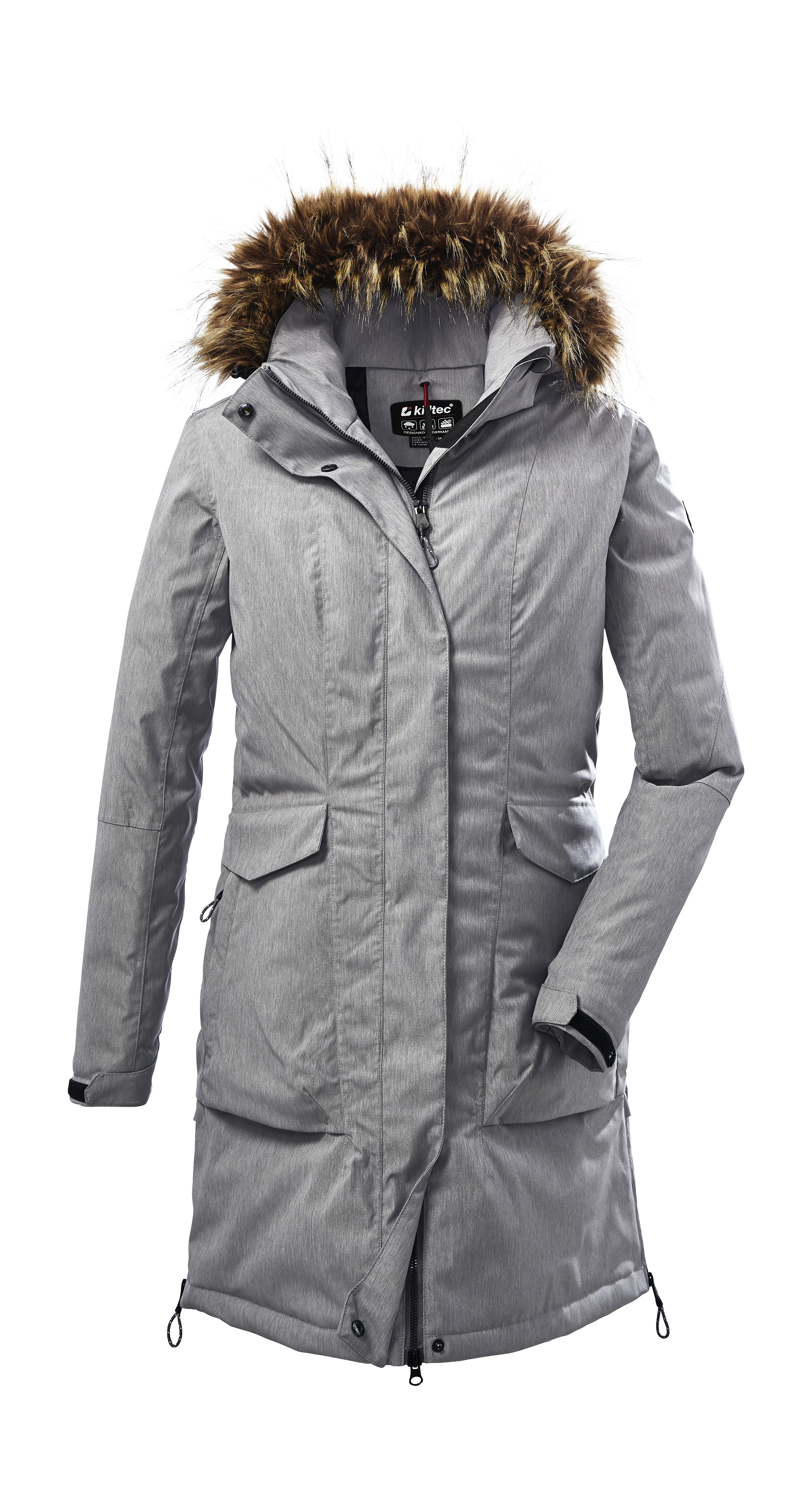 Killtec Parka "KOW 141 WMN PRK", Wasserdichter Parka mit abnehmbarer Kapuze günstig online kaufen