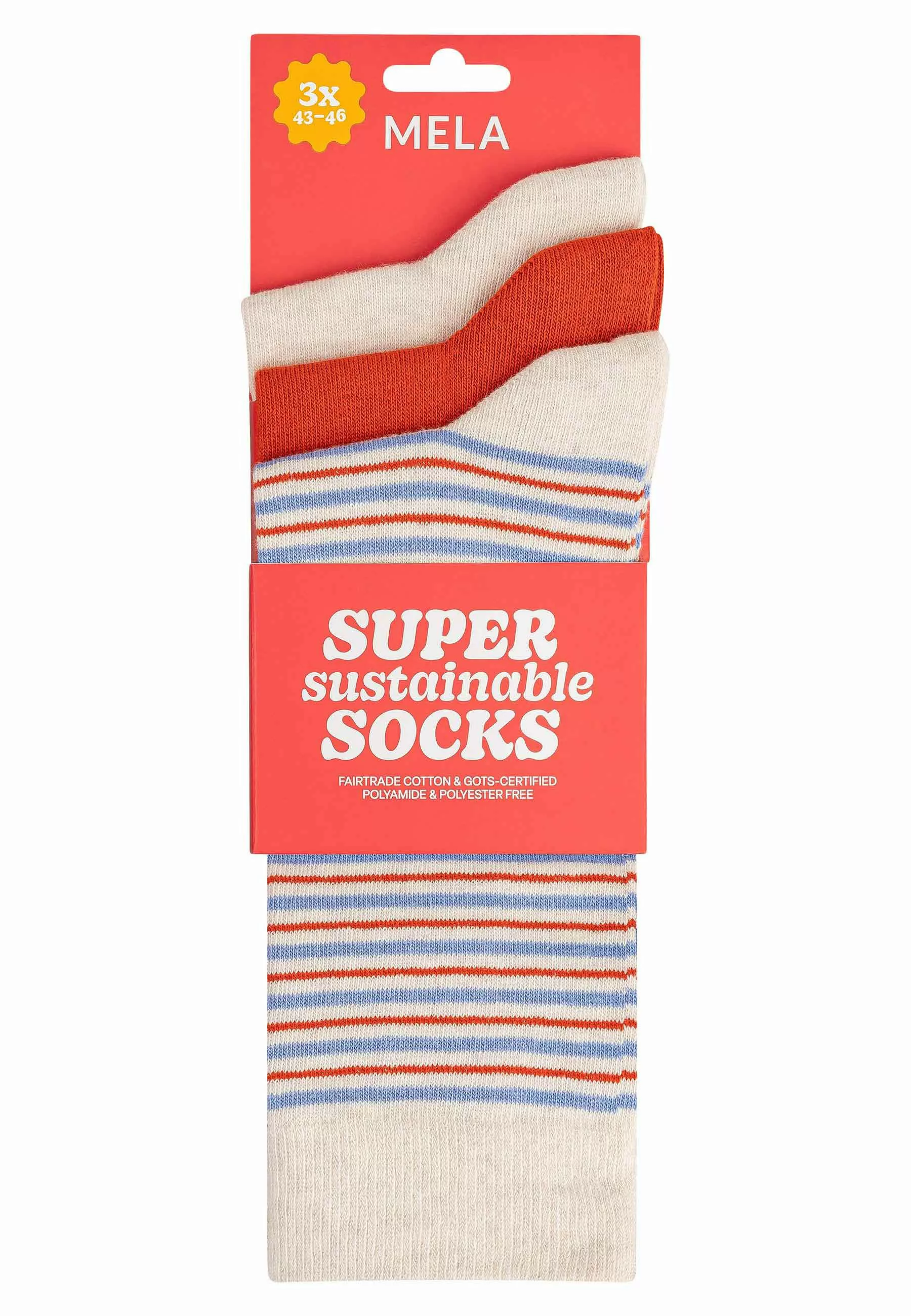 MELA Socken Unisex Socken 3 Paare günstig online kaufen