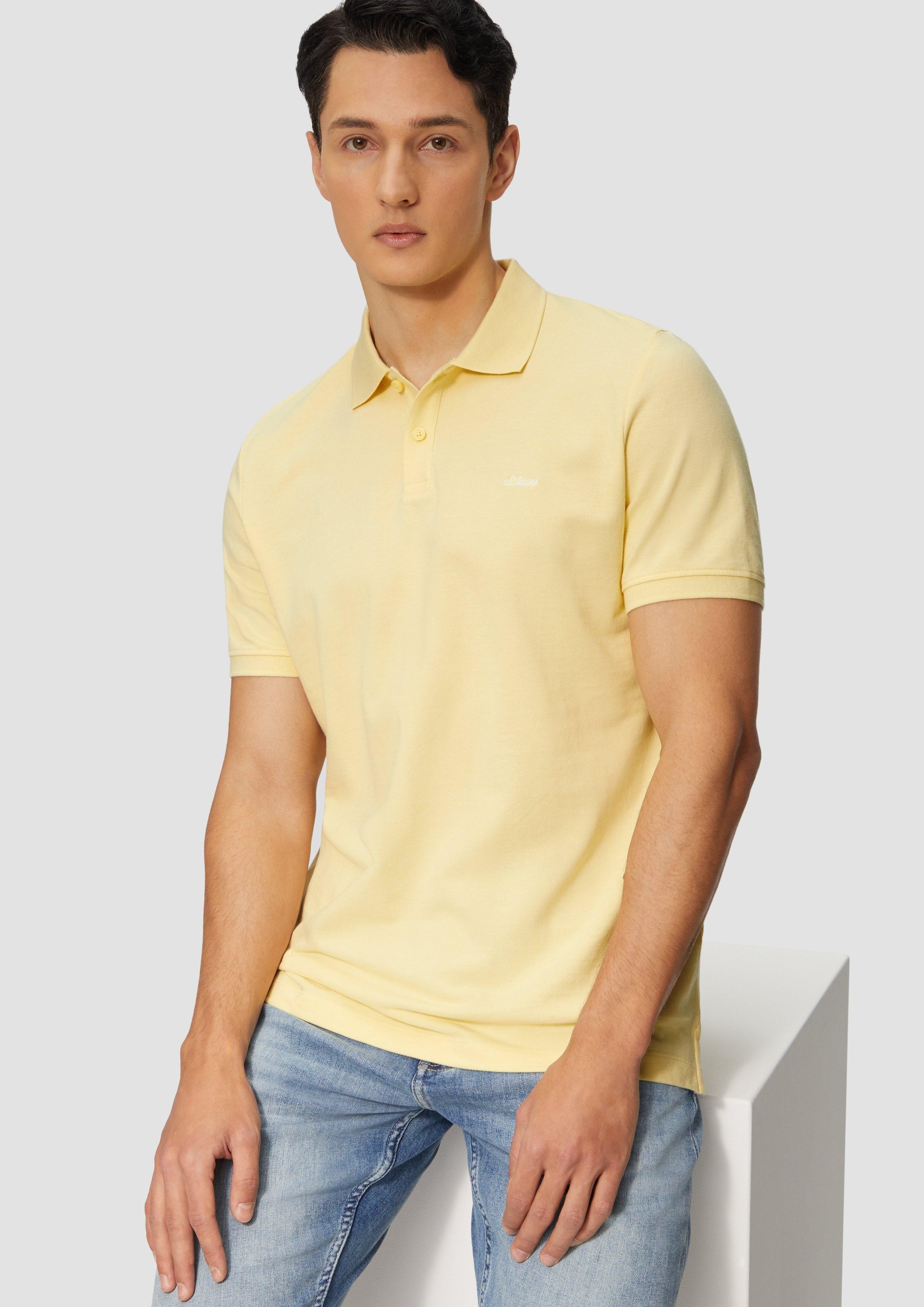 s.Oliver Poloshirt mit Logostickerei günstig online kaufen