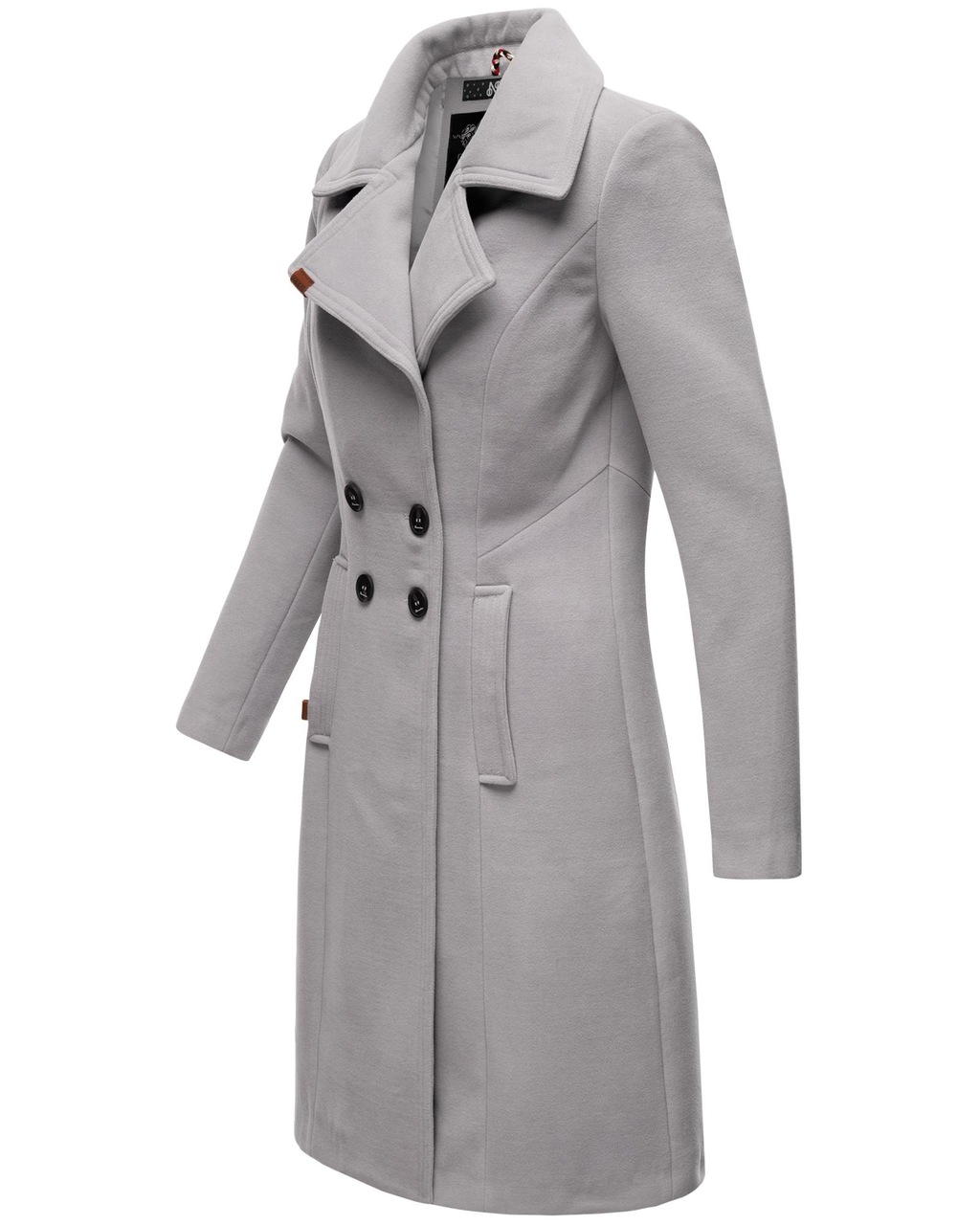 Navahoo Wintermantel "Wooly", edler Damen Trenchcoat in Wollmantel-Optik günstig online kaufen