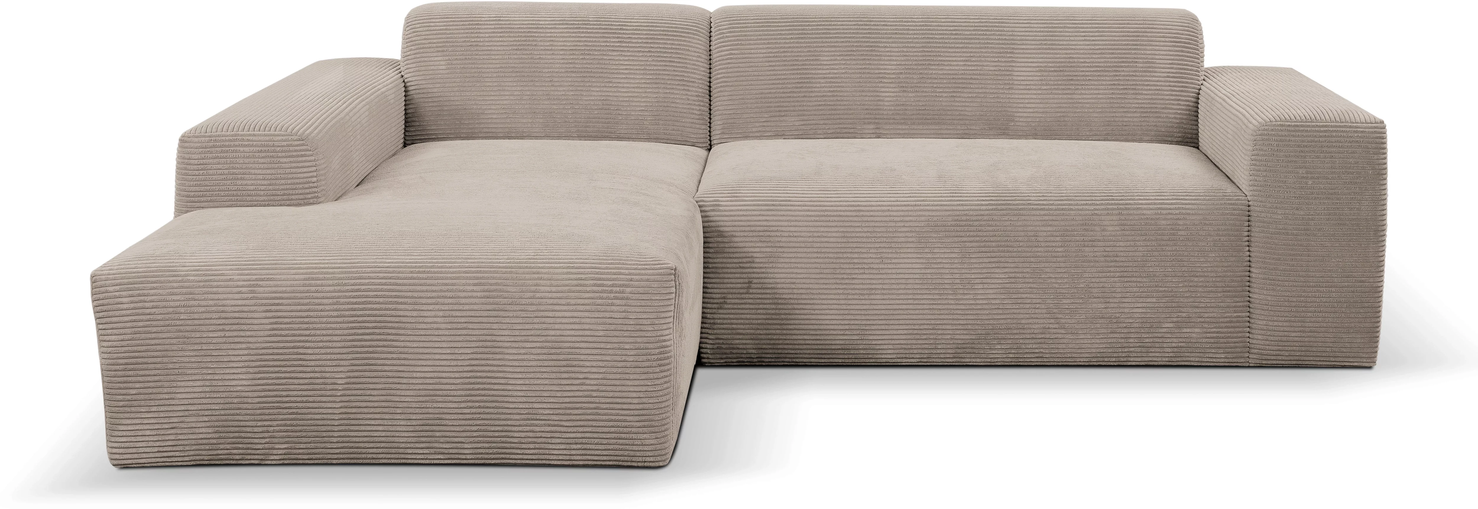 INOSIGN Ecksofa "Zeus-L", Curvy Trend Ecksofa mit urbaner Optik in weichem günstig online kaufen