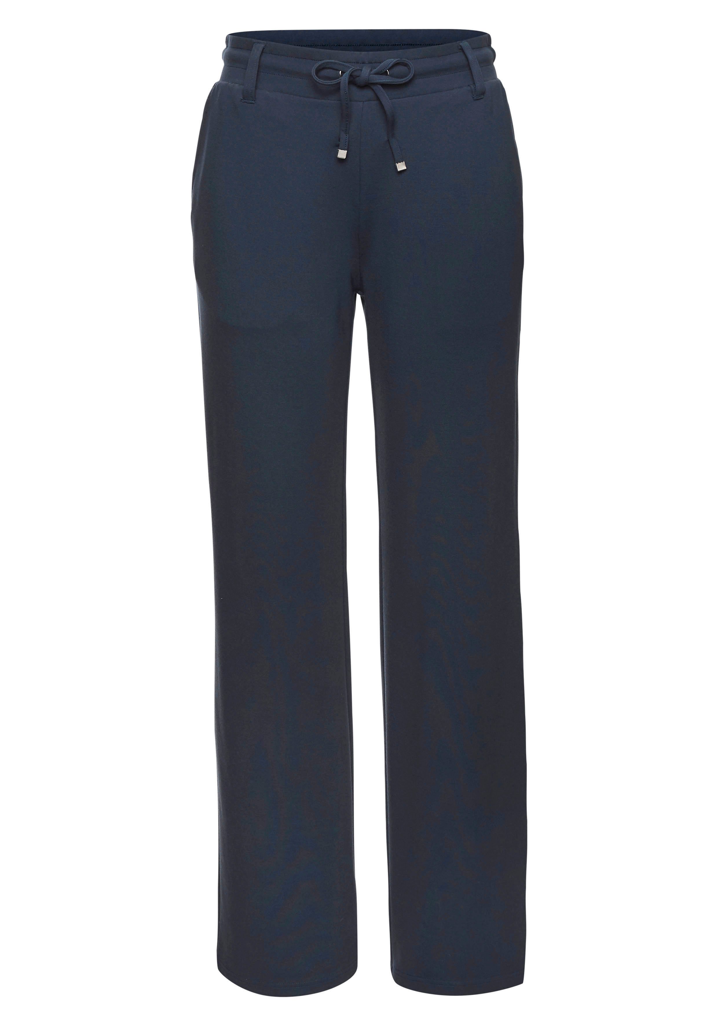 LASCANA Homewearhose in weich fließendem Material, günstig online kaufen