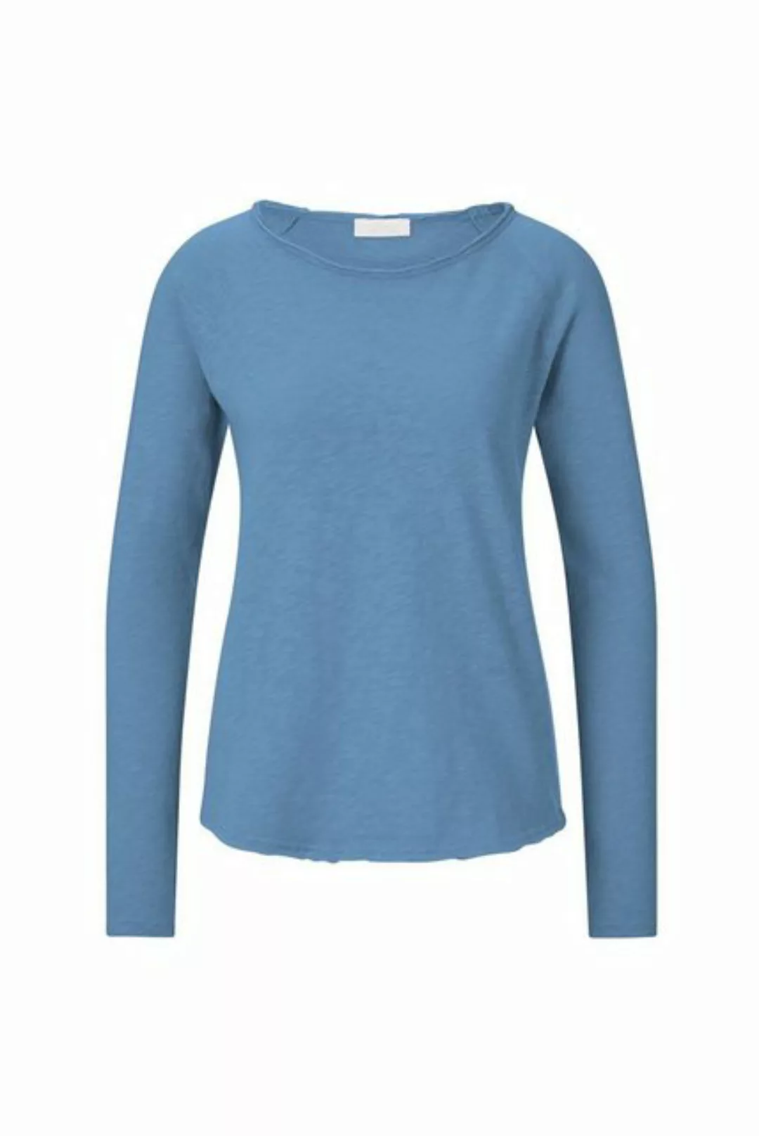 Rich & Royal T-Shirt Damen Longsleeve aus Slub-Jersey (1-tlg) günstig online kaufen