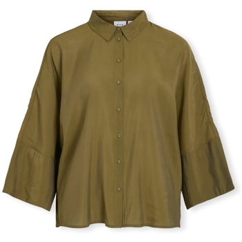 Vila  Blusen Aspyn 3/4 Loose Shirt - Capulet Olive günstig online kaufen