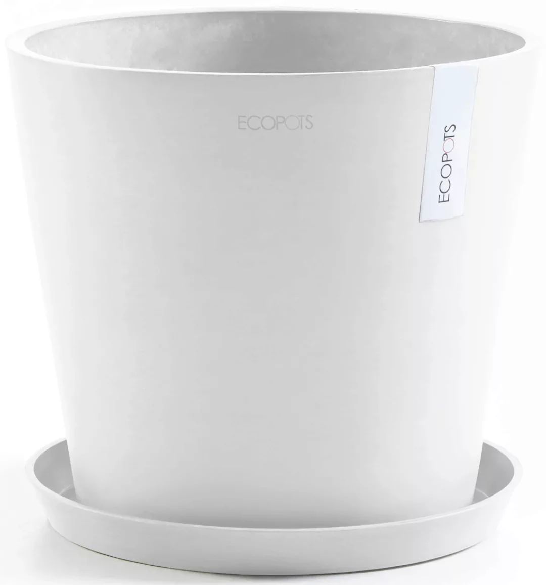 ECOPOTS Blumentopf "Amsterdam 30 Weiß", für innen und außen: frostsicher, b günstig online kaufen