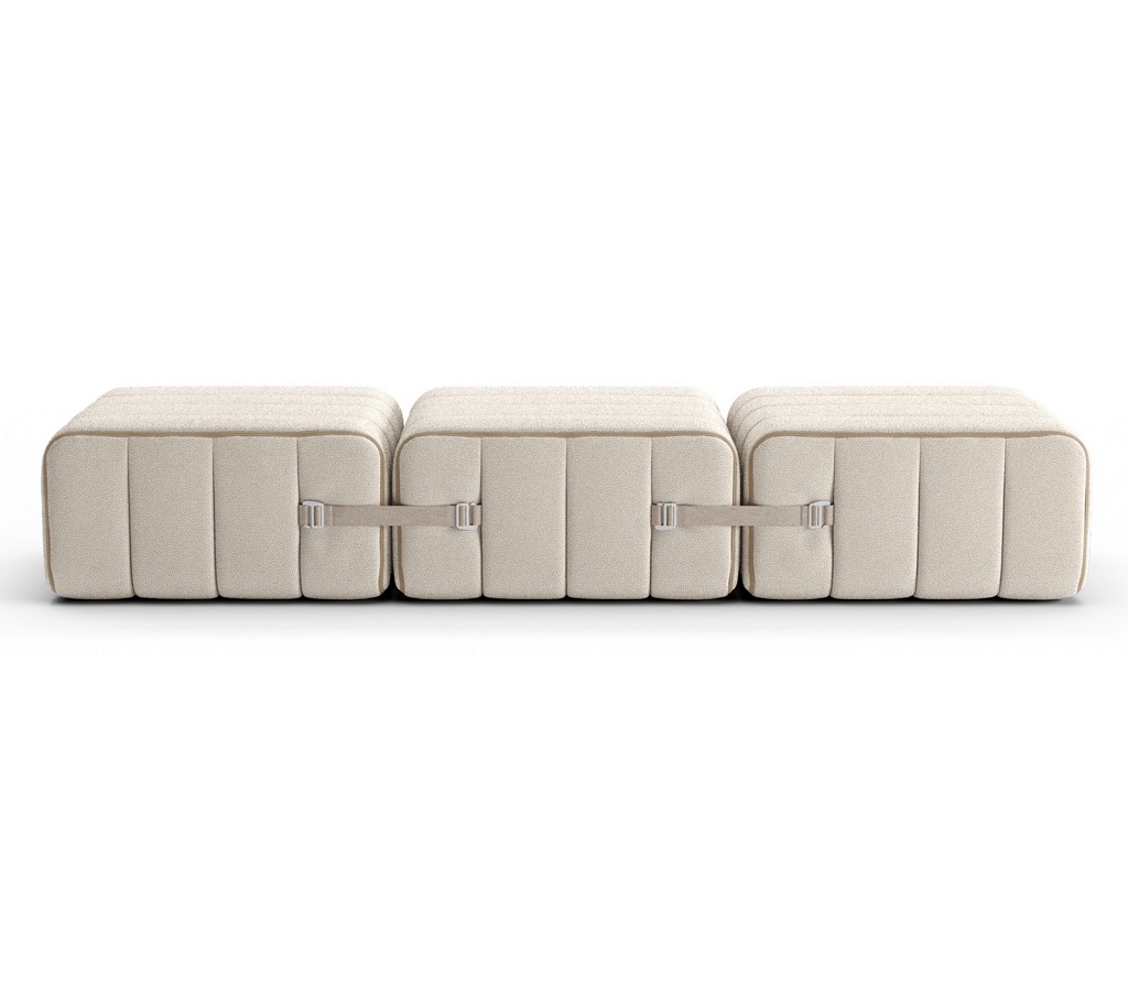 Curt Sofaset SERA Weiß / Beige günstig online kaufen