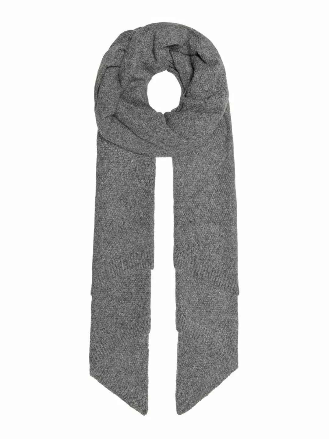 ONLY Gestrickter Lurex Schal Damen Grau günstig online kaufen