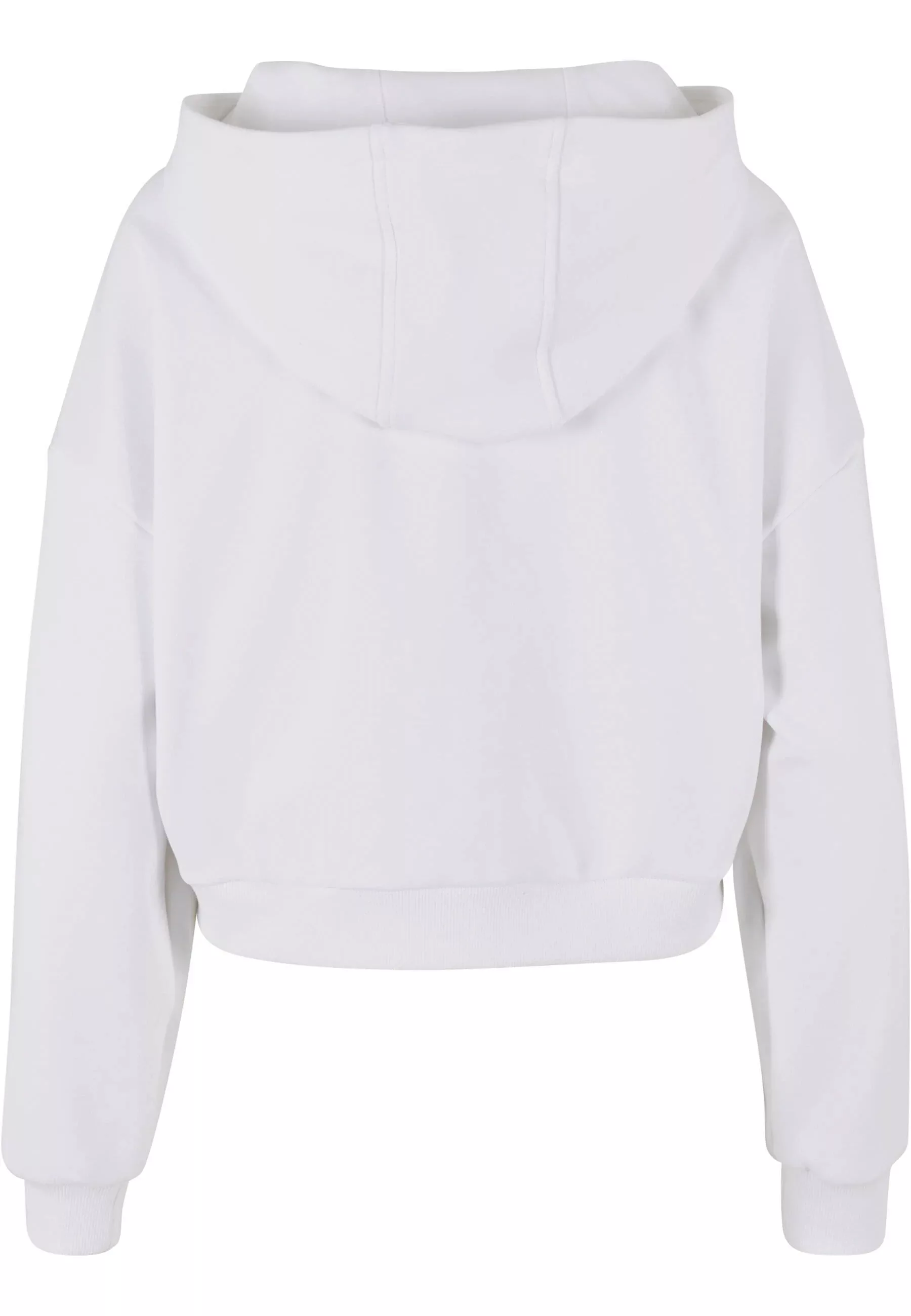 URBAN CLASSICS Sweatjacke "Urban Classics Damen Ladies Cozy Short Zip Hoody günstig online kaufen