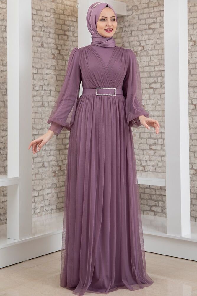 fashionshowcase Abendkleid Elegantes Glitzerndes Tüllkleid - günstig online kaufen