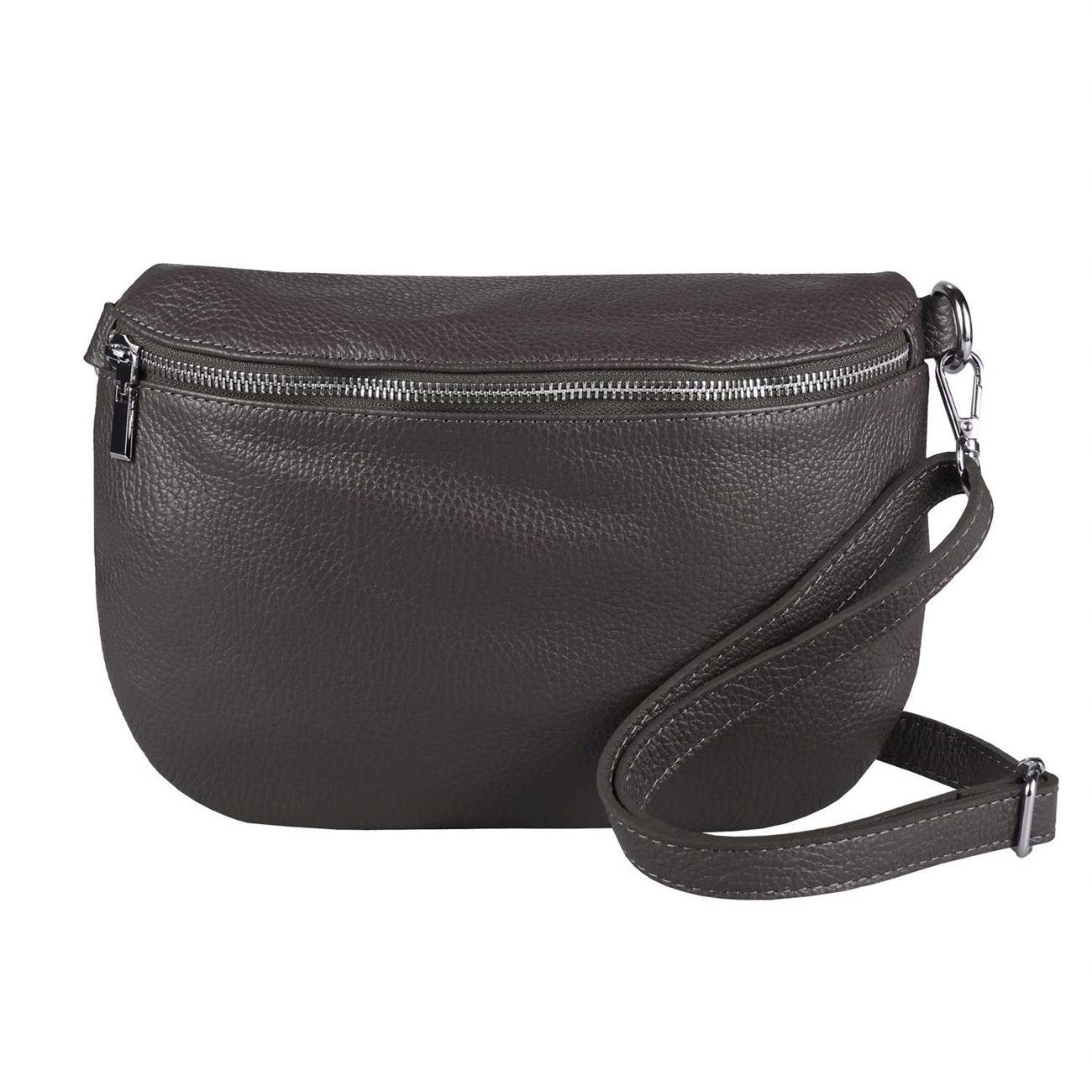 ITALYSHOP24 Bauchtasche Damen Leder Gürteltasche Hüfttasche günstig online kaufen
