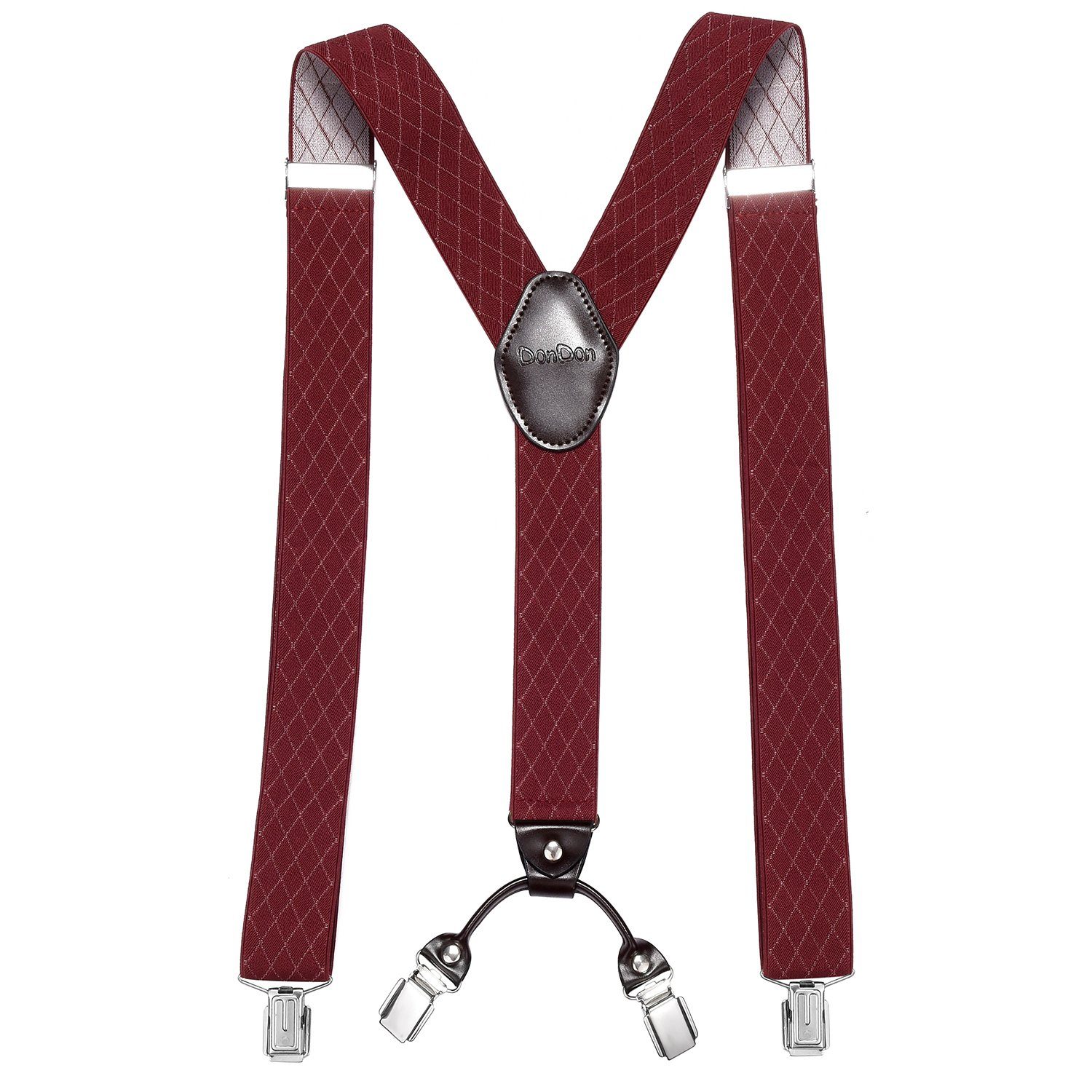 DonDon Hosenträger für Herren 3,5 cm günstig online kaufen
