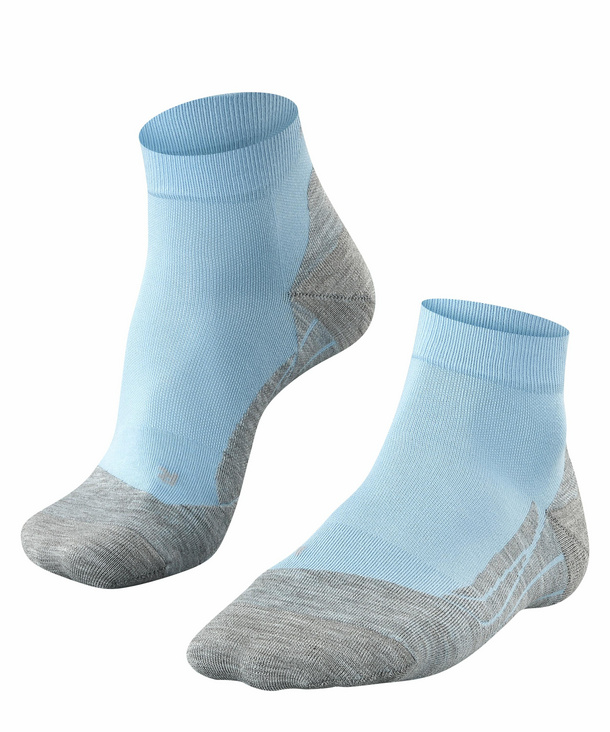 FALKE GO2 Short Herren Golf Socken, 44-45, Blau, Baumwolle, 16779-626504 günstig online kaufen