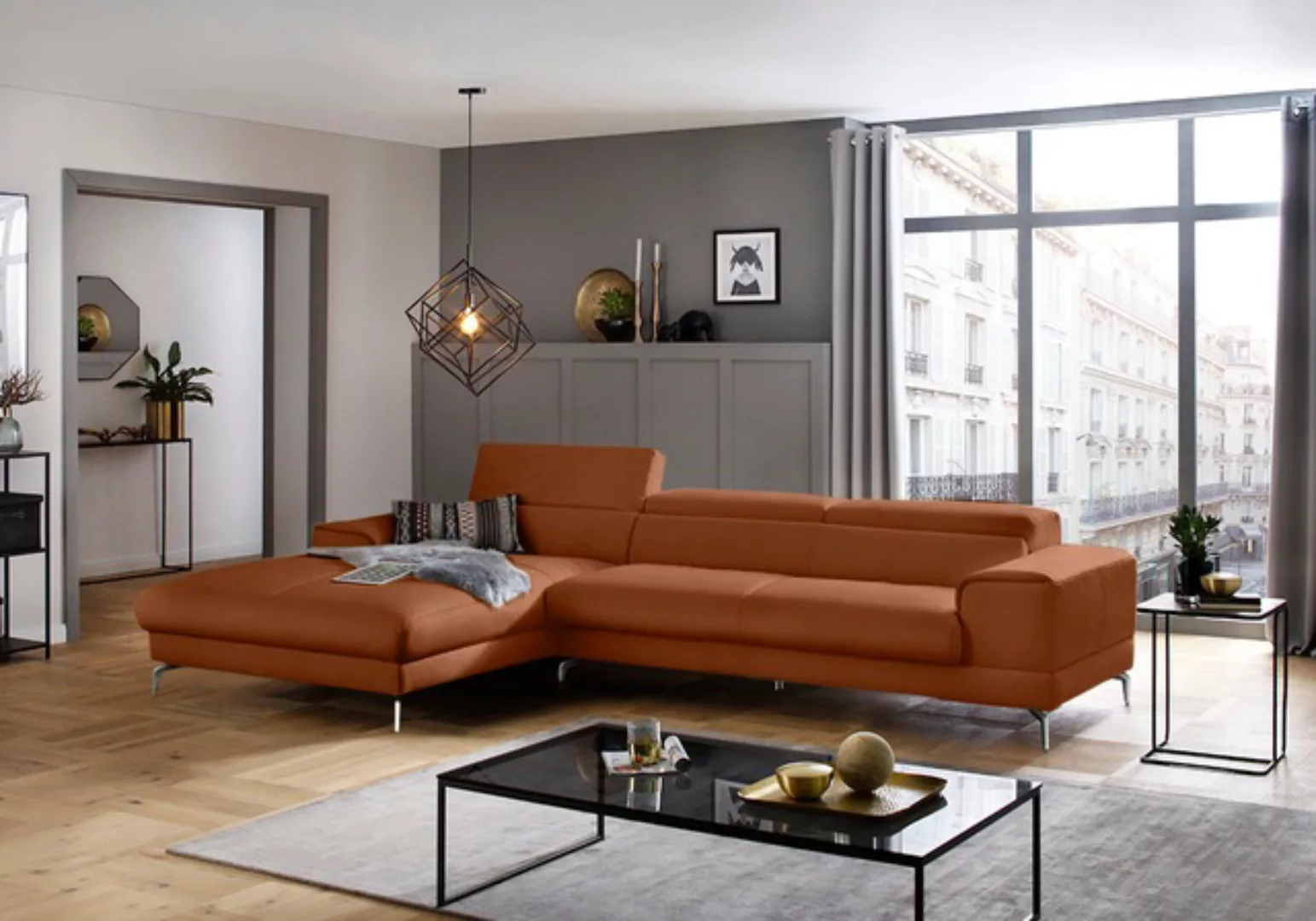 W.SCHILLIG Ecksofa "piedroo, Designsofa mit tollem Sitzkomfort, elegant und günstig online kaufen