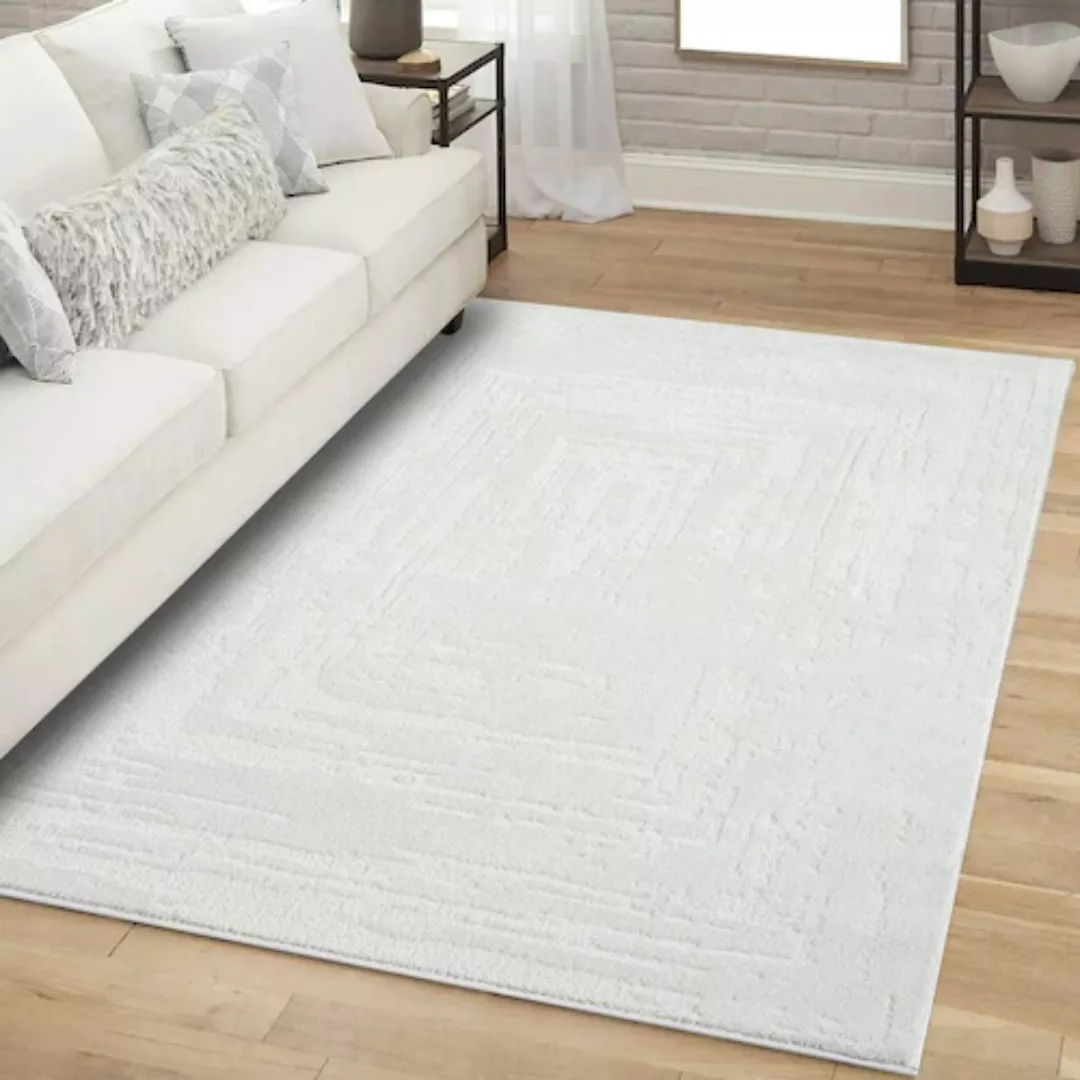 Carpet City Teppich »FLAIR171«, rechteckig, 11 mm Höhe, Kurzflor-Teppich, S günstig online kaufen