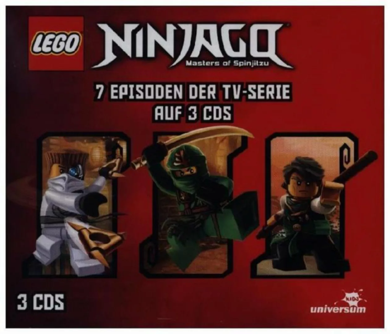 Leonine Hörspiel LEGO Ninjago Hörspielbox. Box.5, 3 Audio-CD günstig online kaufen