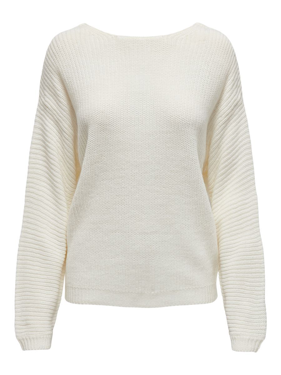 ONLY Rückenfreier Pullover Damen White günstig online kaufen