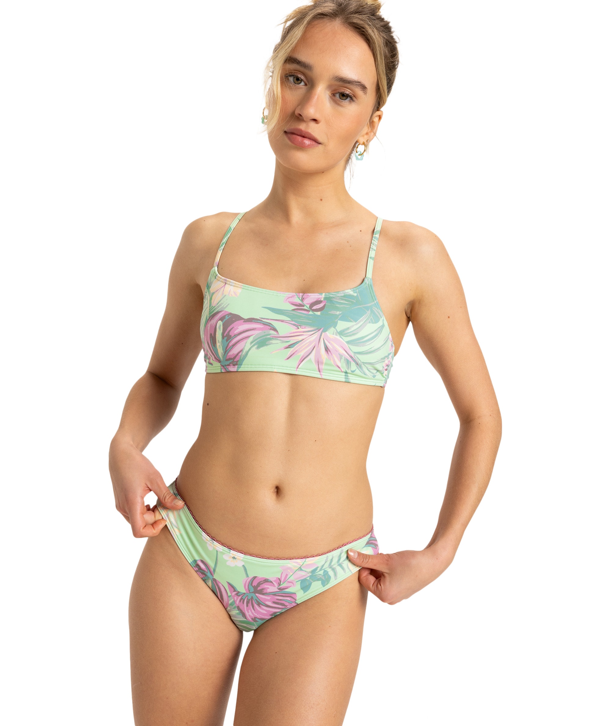 Roxy Bustier-Bikini "INTO THE SUN BRAL CHEEKY SET", (2 St.) günstig online kaufen