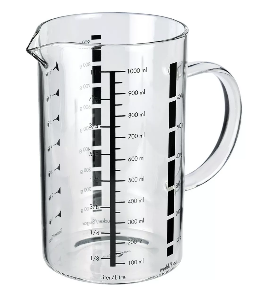Küchenprofi Messbecher Glas 0,5 Liter günstig online kaufen