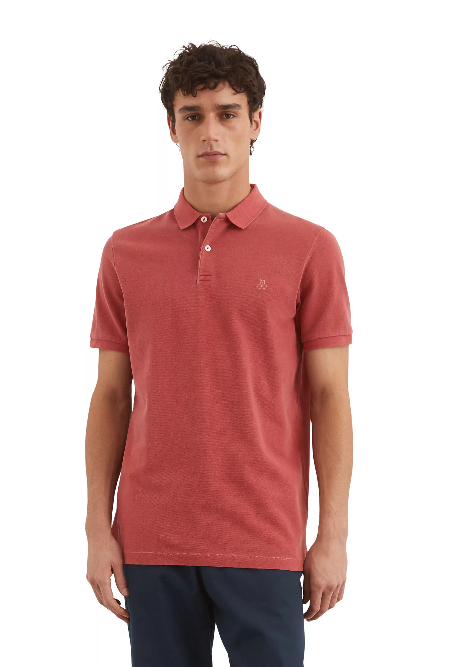 Marc OPolo Poloshirt "aus Bio-Baumwoll-Stretch" günstig online kaufen