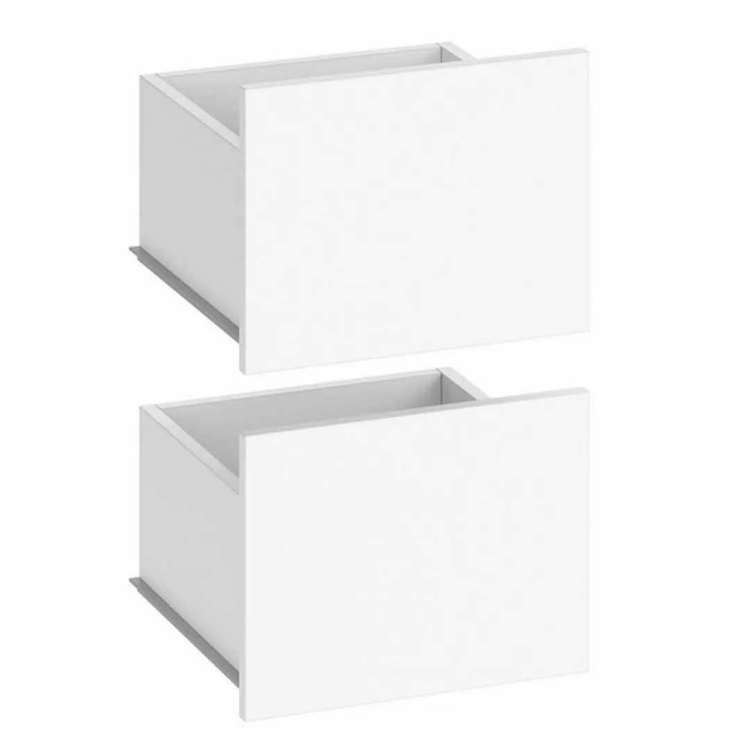 Vicco Kleiderschrank Guest, Weiß, 34.5 x 26.4 cm 2er Set günstig online kaufen