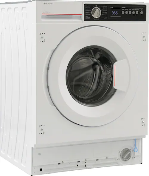 Sharp Einbauwaschmaschine »ES-NIB814BWNA-DE«, 8 kg, 1400 U/min günstig online kaufen