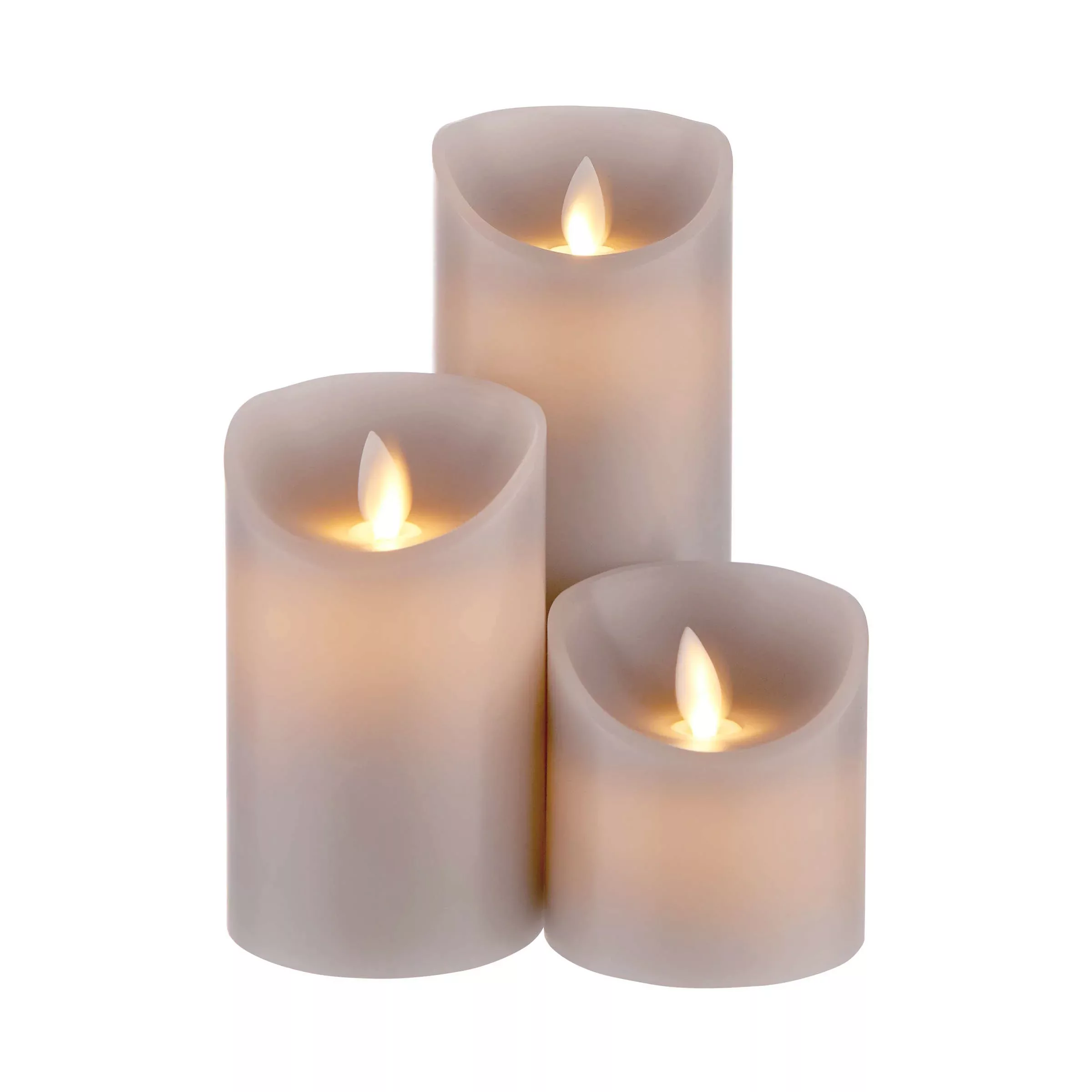 GLOWING FLAME LED Kerzen 3er-Set günstig online kaufen