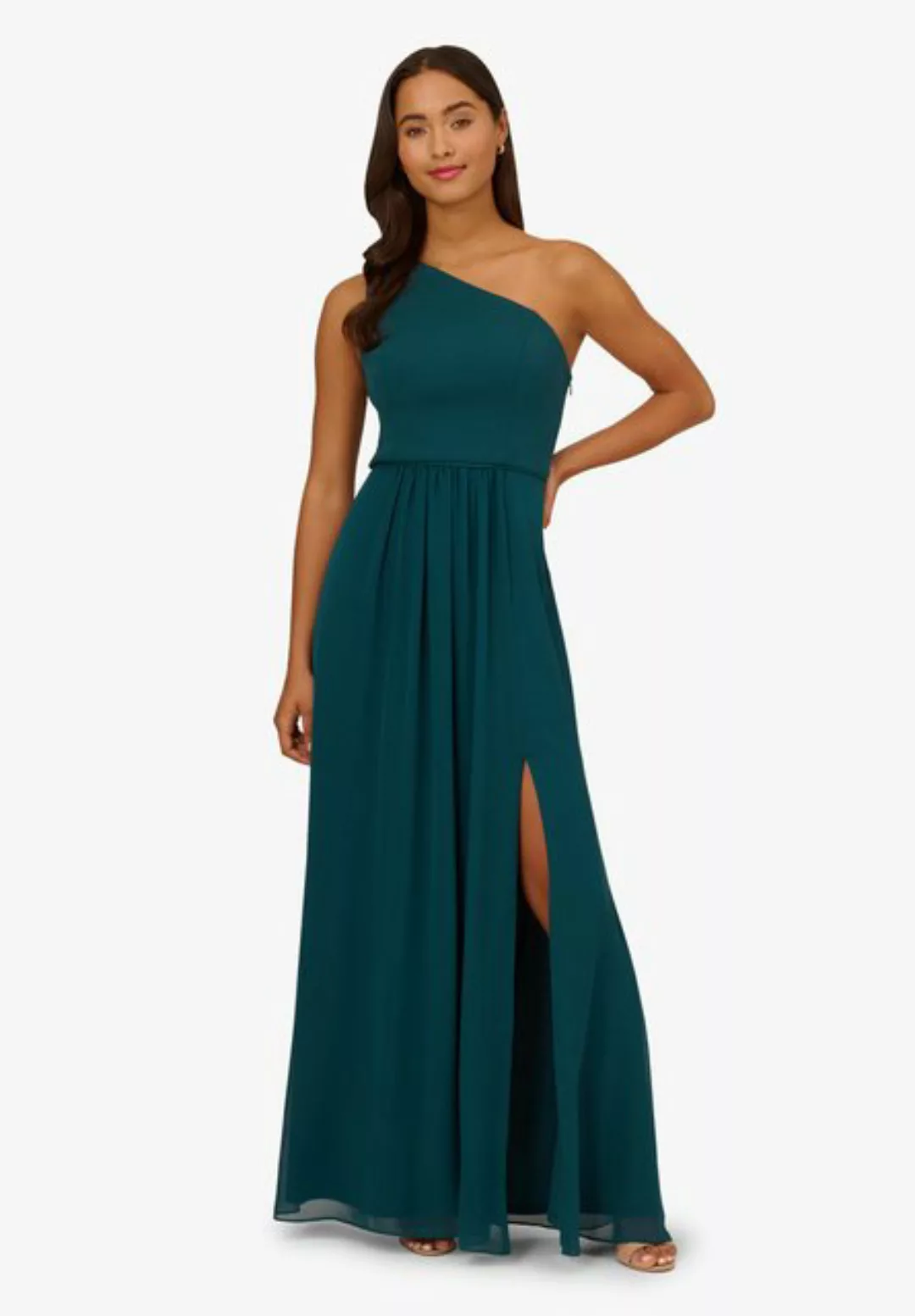 Adrianna Papell Abendkleid One Shoulder Chiffon Gown Abend, Formell, Hochze günstig online kaufen