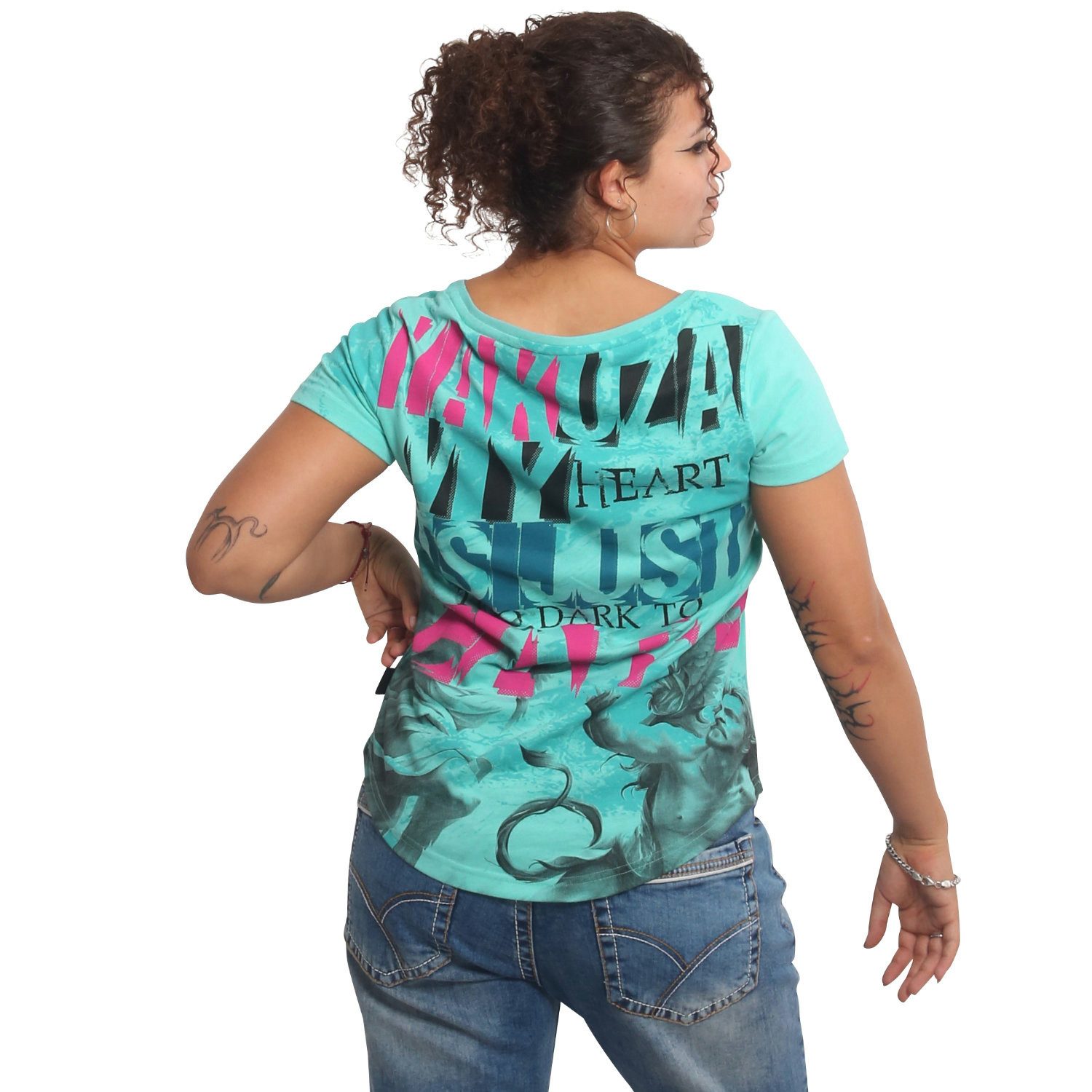 YAKUZA Rundhalsshirt Too Dark günstig online kaufen