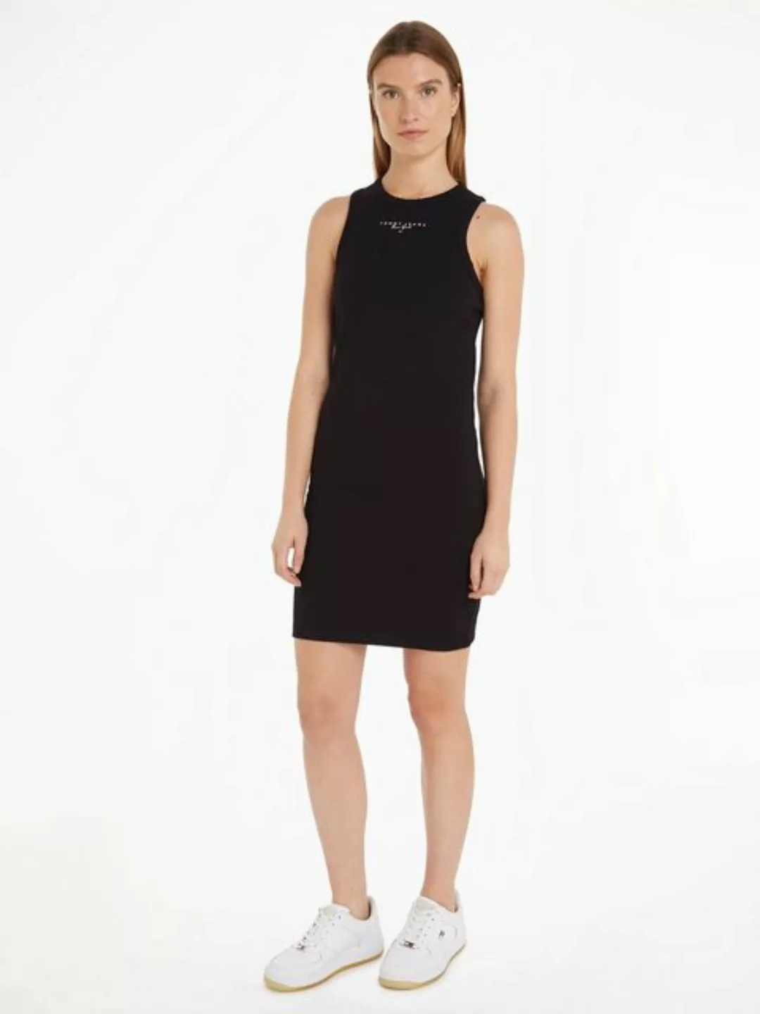 Tommy Jeans Jerseykleid "TJW LALA + TANK BODYCON DRESS", mit Tommy Jeans Lo günstig online kaufen