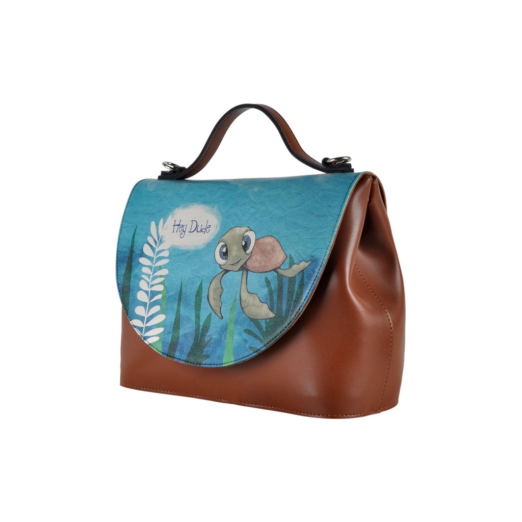 DOGO Henkeltasche "Handy Umhängetasche Caretta Schultertasche", Handgeferti günstig online kaufen